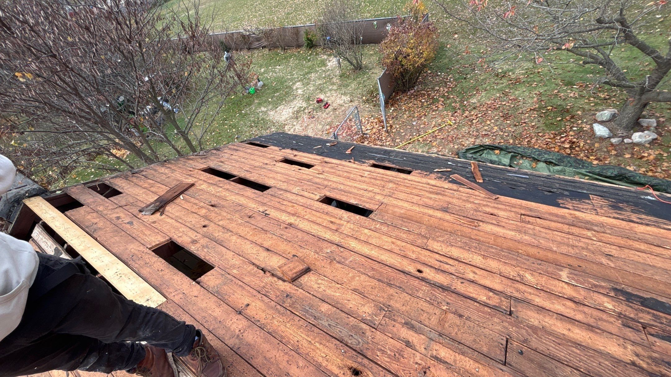 Roof Replacement using Owens Corning Aged Copper by 180 Contractors