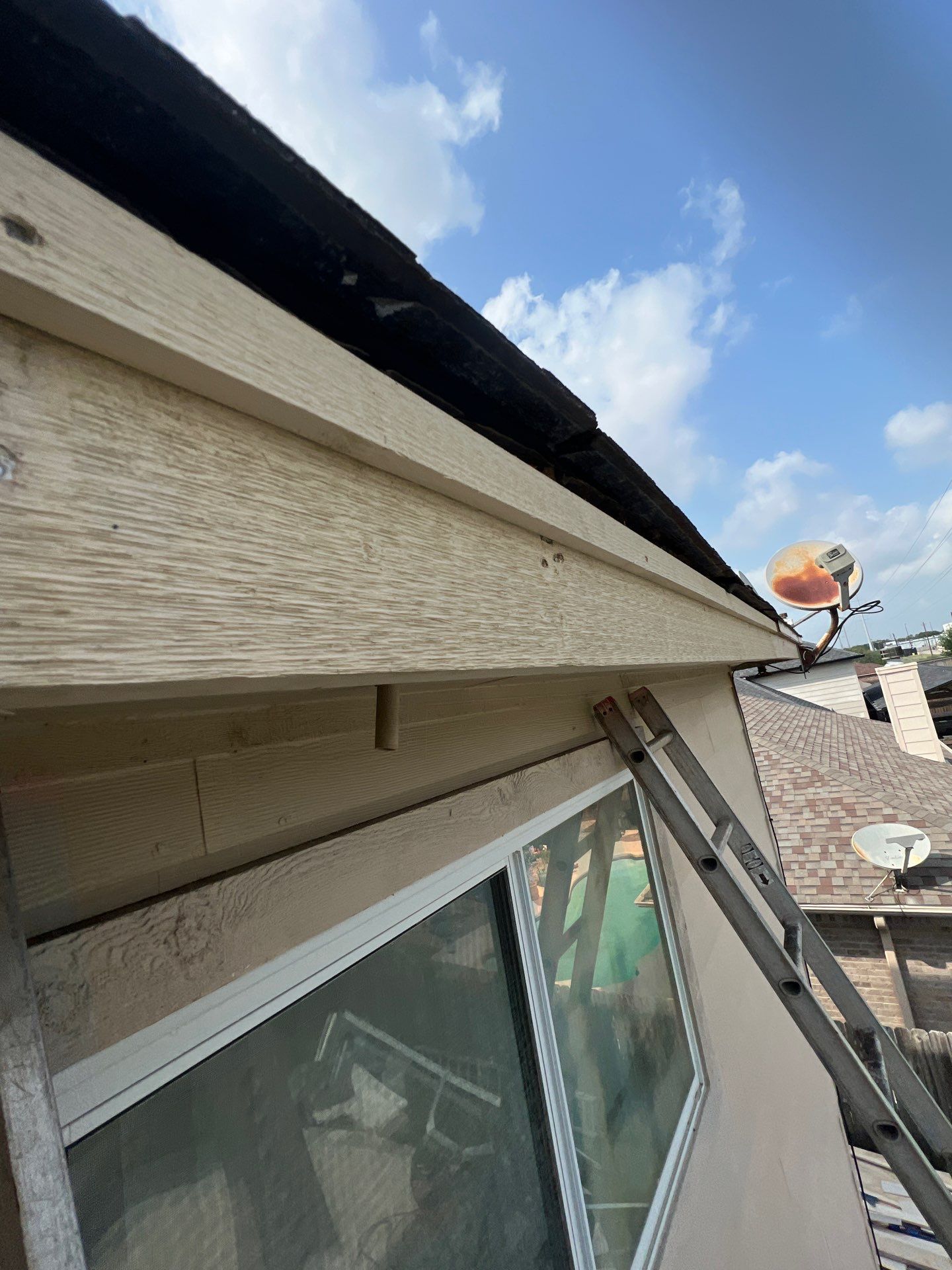 Chimney looks good but its BAD! by Bayfront Roofing and Construction