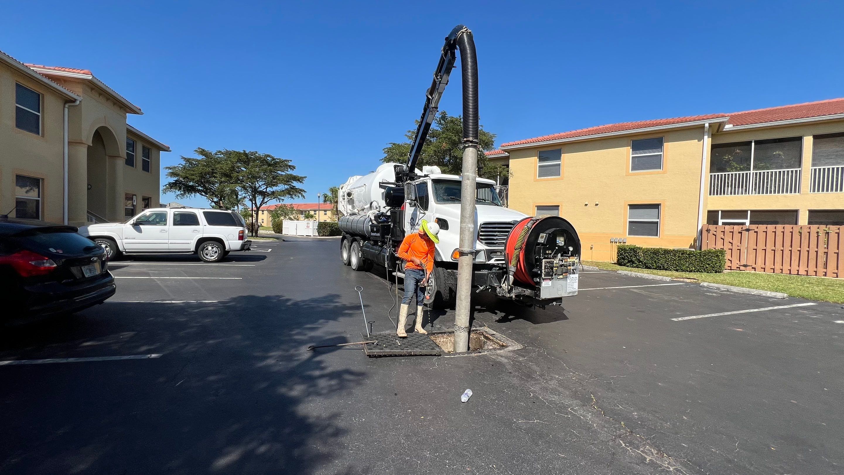 Condo Storm Water System Maintenance by APS Power & Water