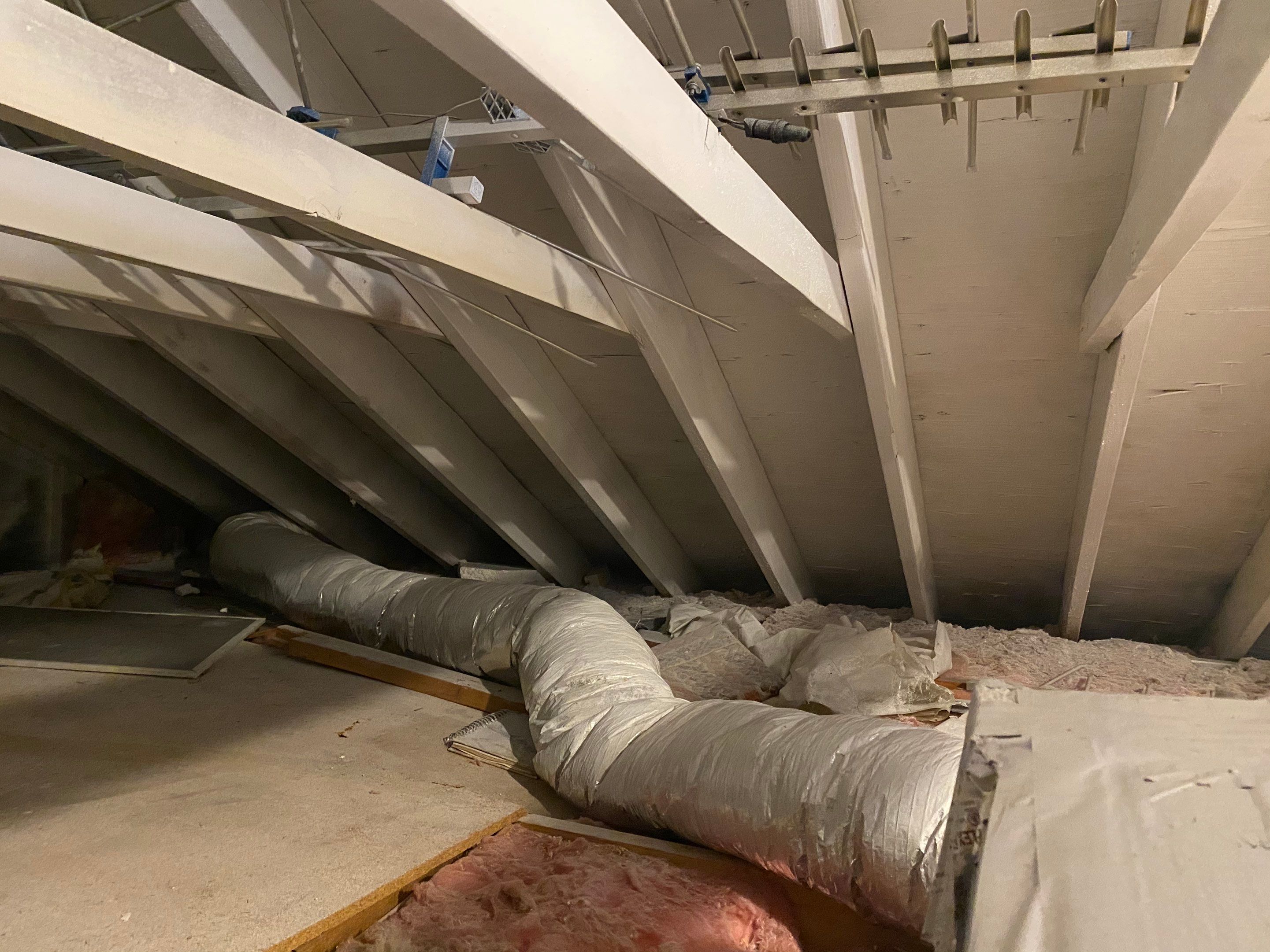 Attic Mold Remediation Job in Vernon Township, NJ by Pure Service Pro, LLC 