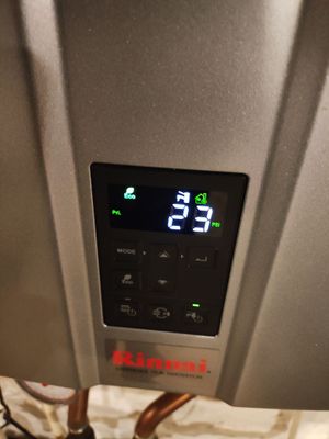 Rinnai Tankless Boiler Installation w/ plumbing repairs using Central Brass Tub / Shower Faucet