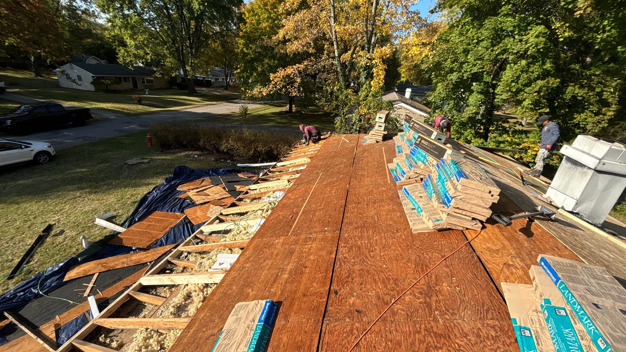 Roof Replacement using CertainTeed Landmark by 180 Contractors