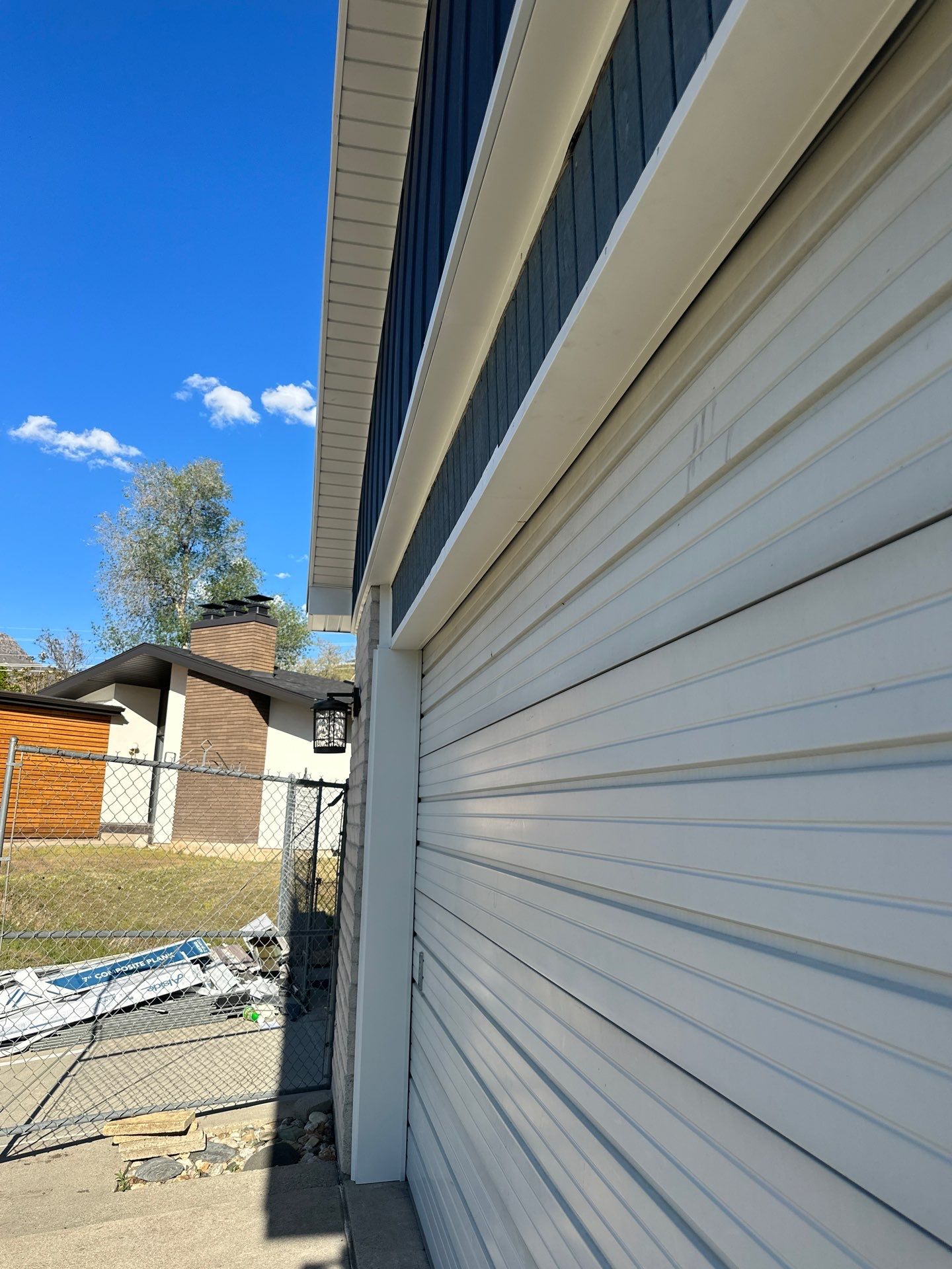 Project in Cottonwood Heights by Master Rain Gutters.