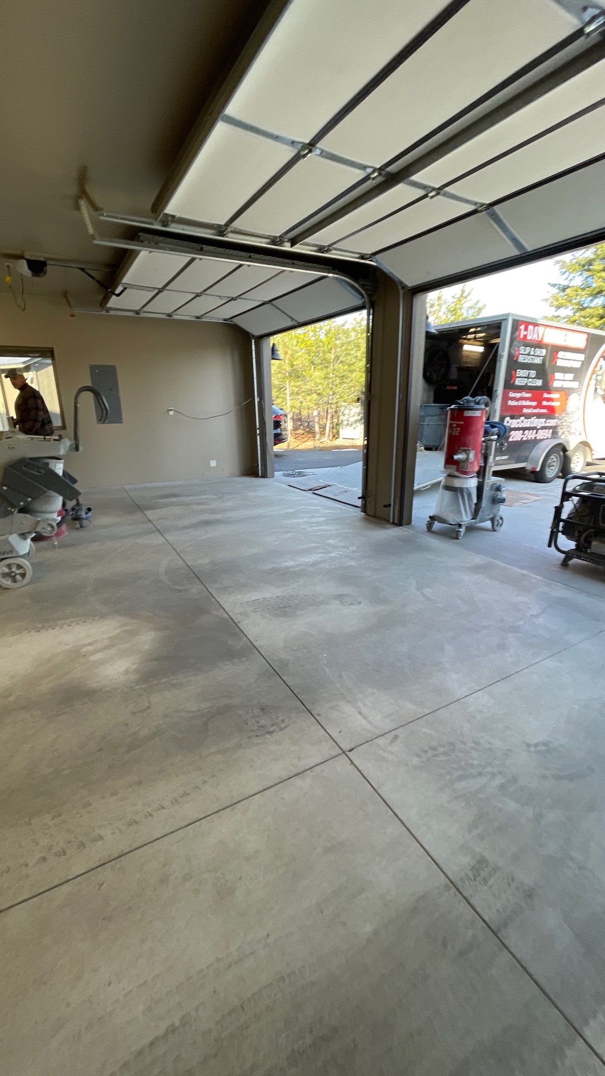 Patio Transformation using Slate Hybrid by Croc Coatings, LLC