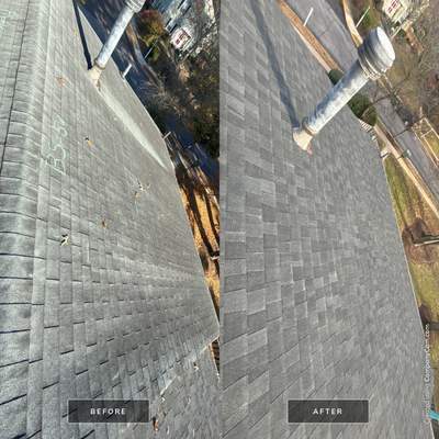 Residential Roofing Installation using TAMKO TITAN - THUNDERSTORM GRAY