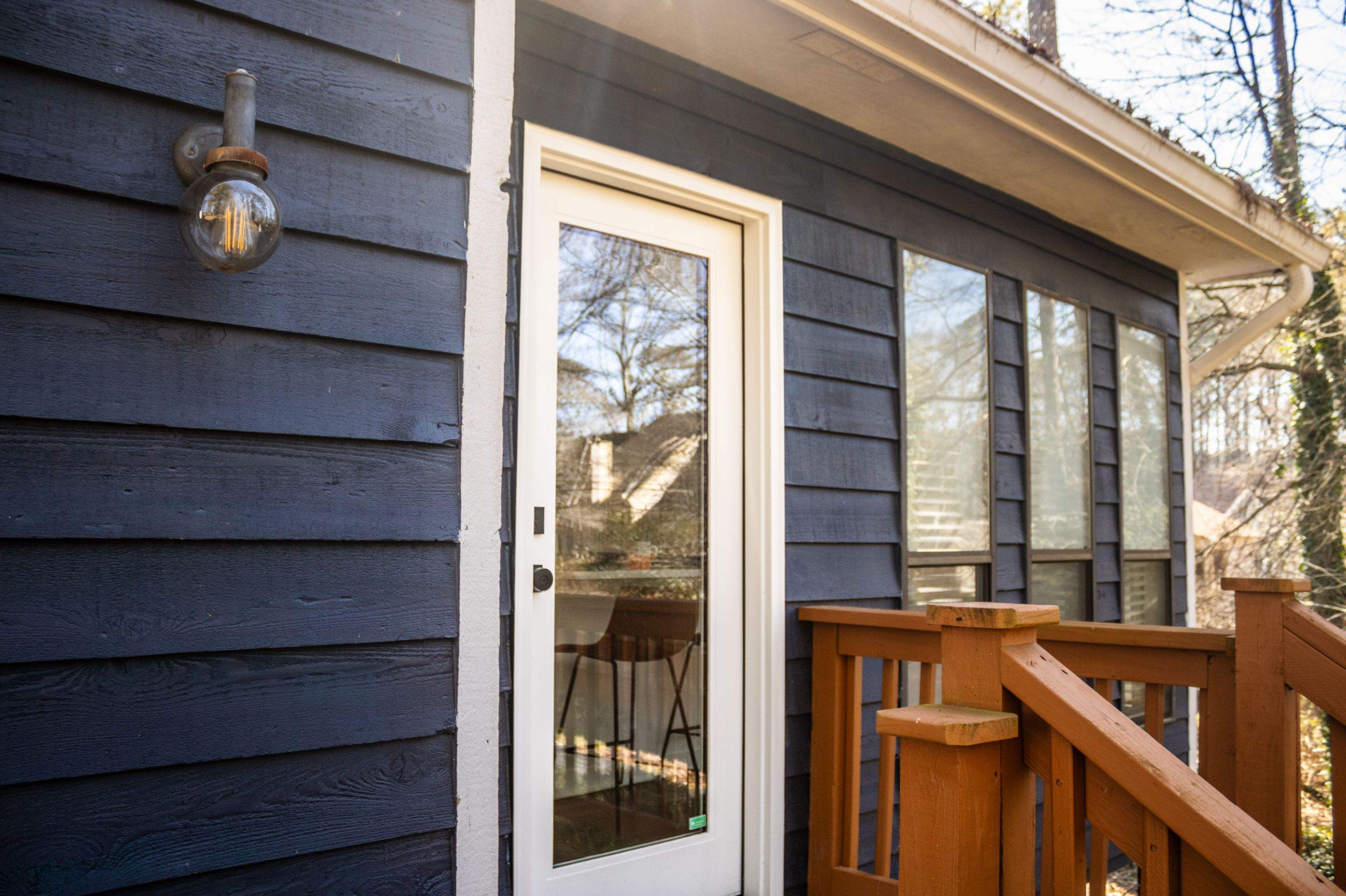 Three Door Installations using Harris Fiberglass Doors by Nelson Exteriors