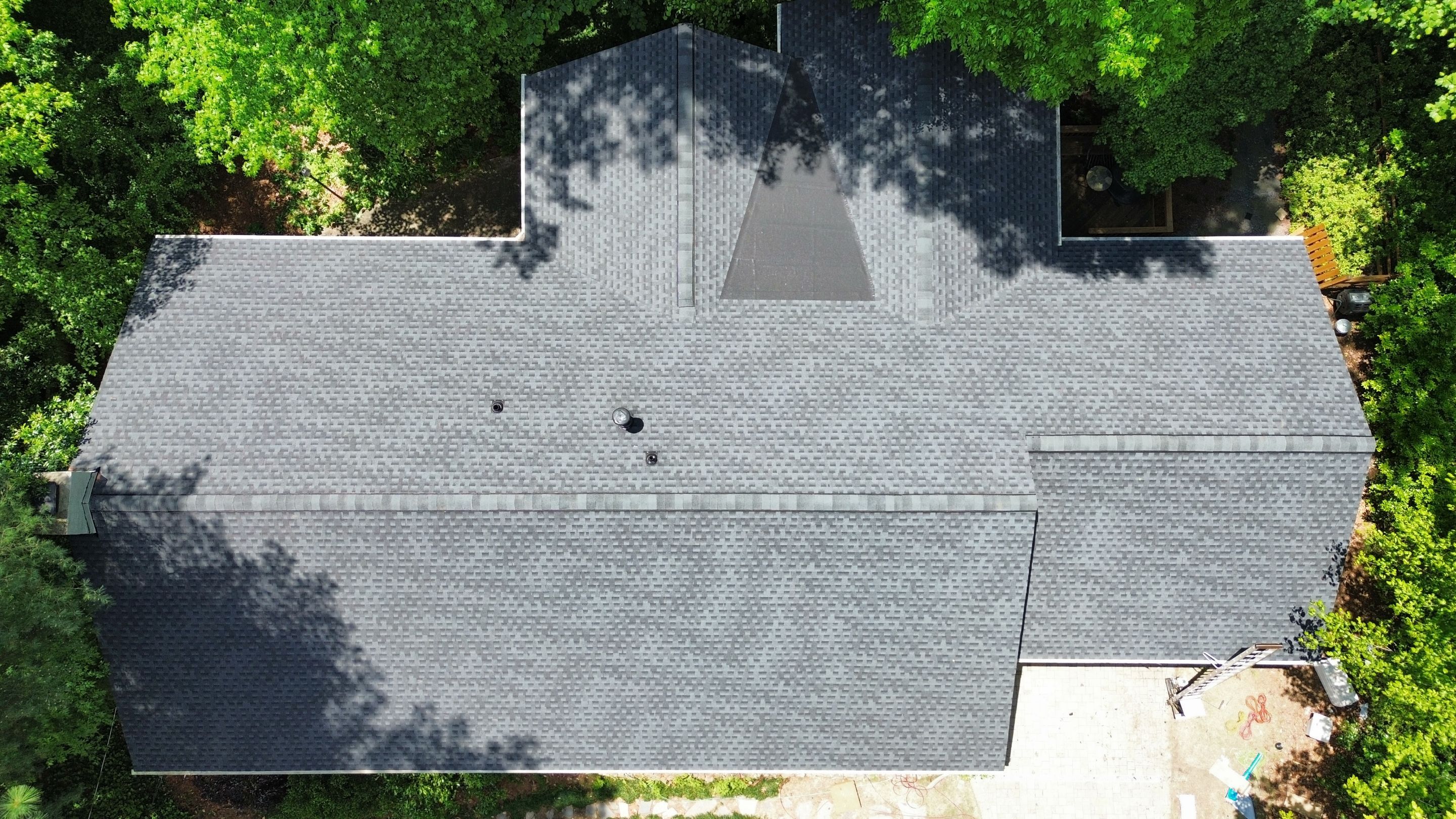 Atlanta, GA Roof Replacement GAF Timberline HDZ Charcoal by Reset Roofing
