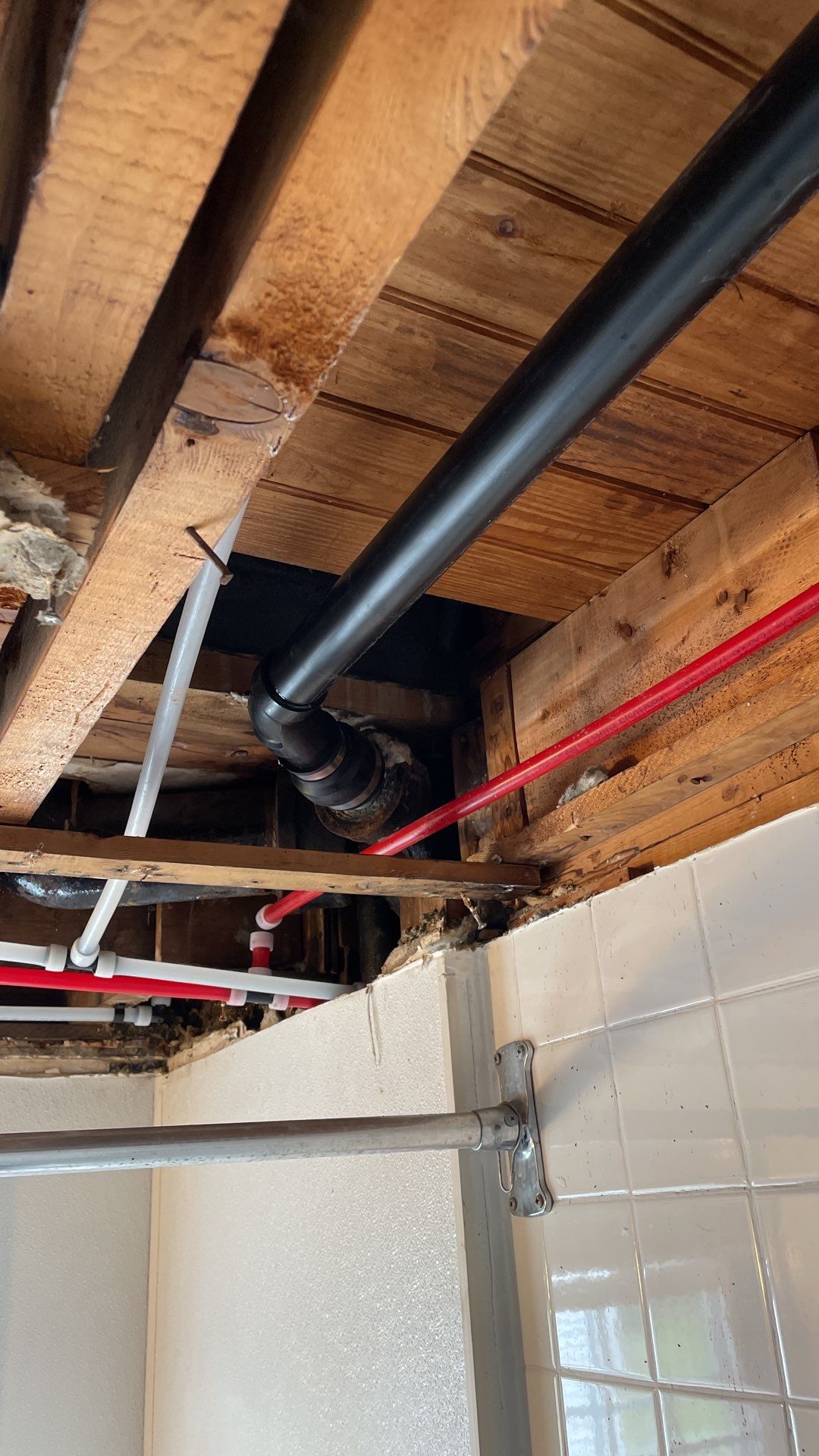 Replacing Lead Drain Pipes by Stake Plumbing and Heating