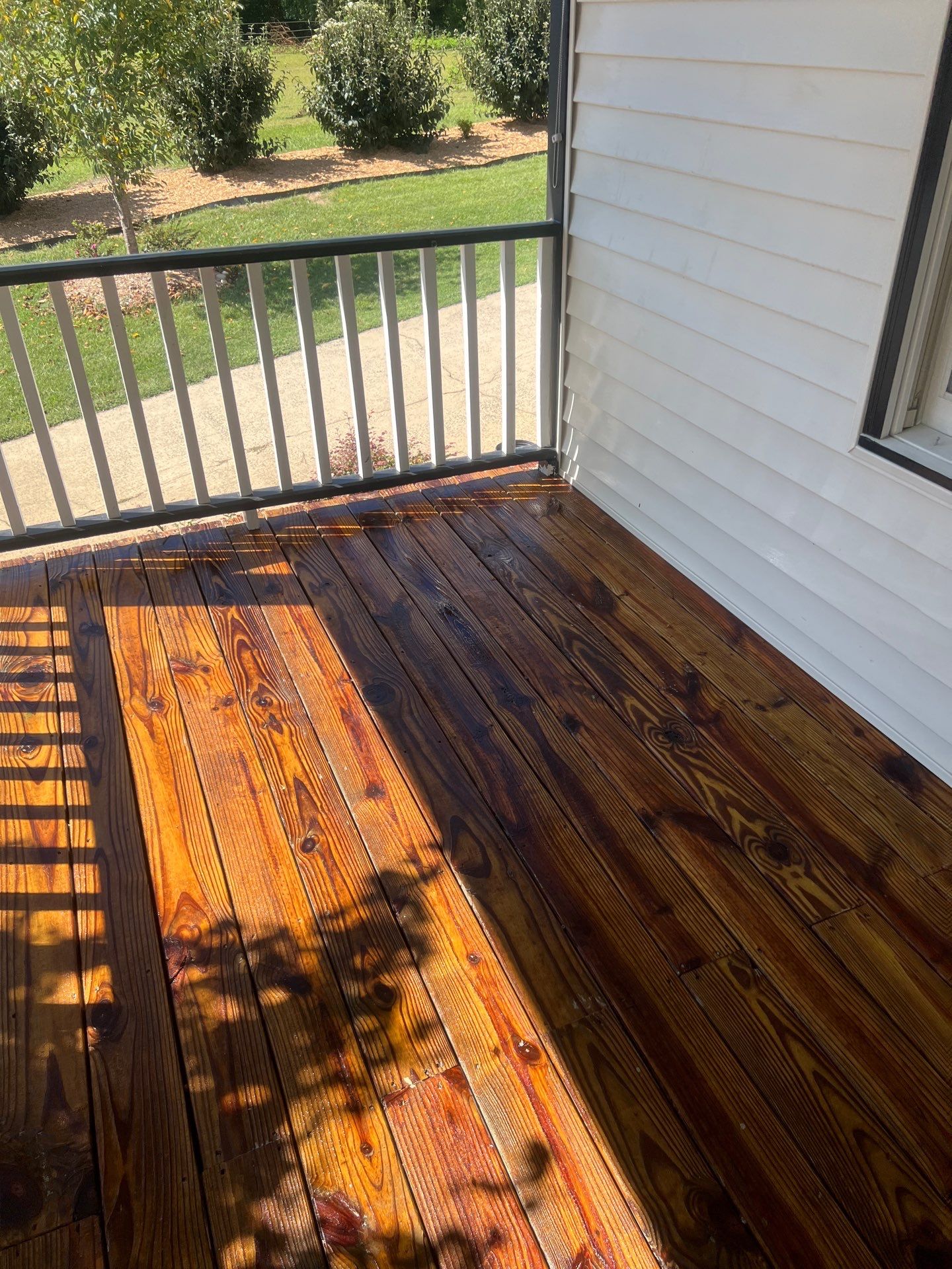 Weathered Deck using Wood Sealant by DuraSeal