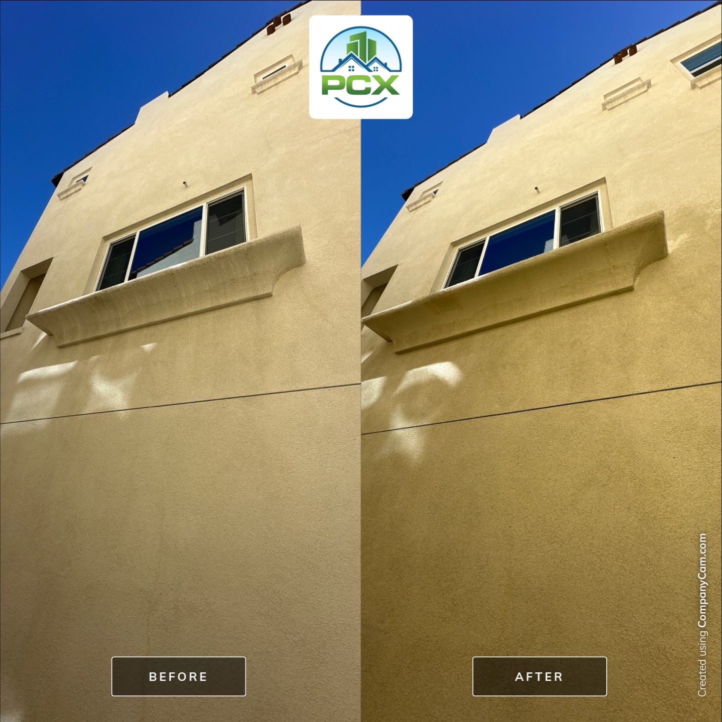 Costa Mesa House Washing - soft wash and chemical removal by Property Cleaning Experts, LLC