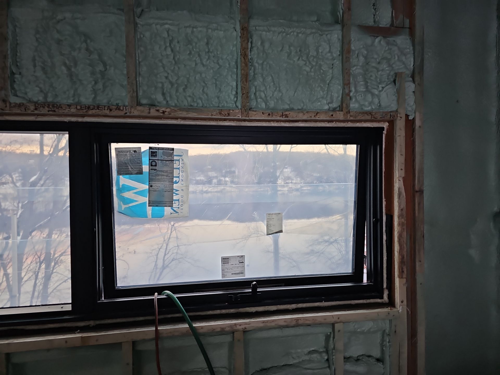 New Construction using Closed Cell Spray Foam by NYS Foam & Energy