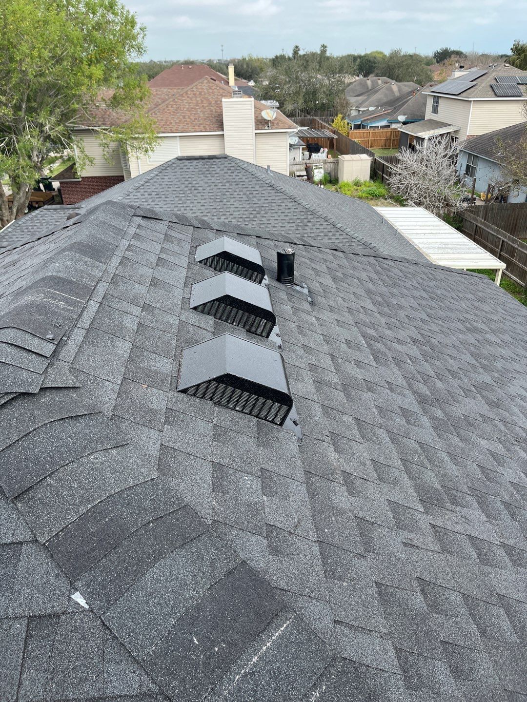 Residential Roofing Installation using GAF Natural Shadow by Lighthouse Roofing