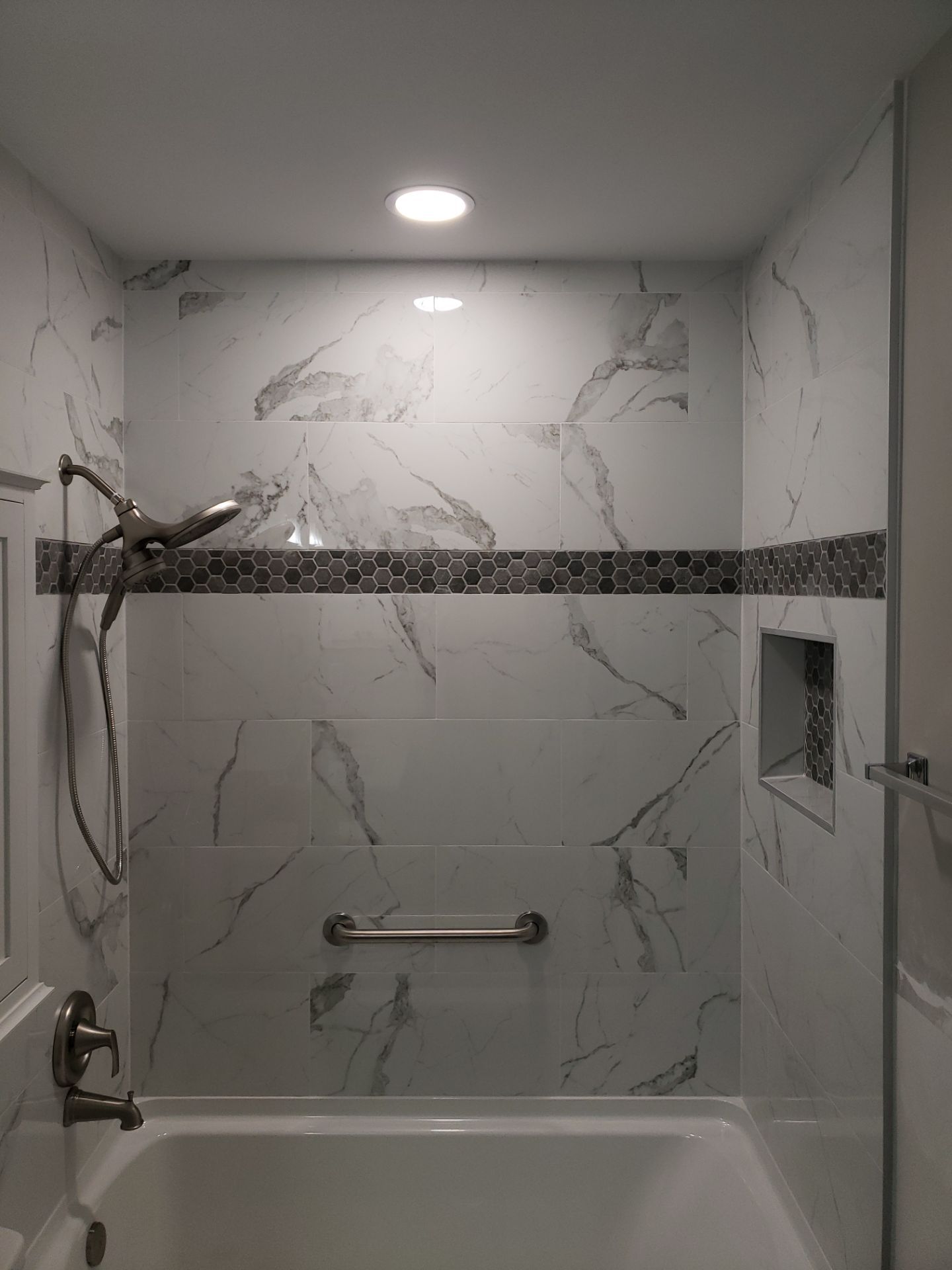 Bathroom Upgrade for a Repeat Customer! 🚿✨ by A Step Above Handy LLC