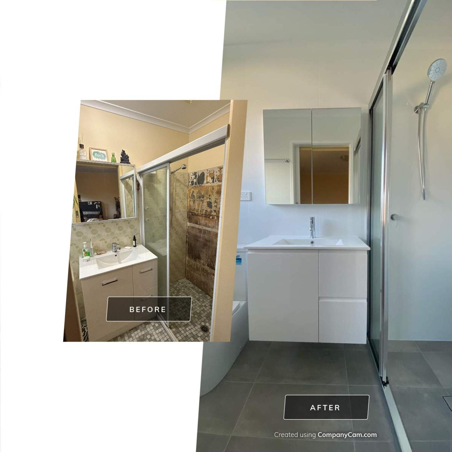 Budget Rental Property Bathroom Renovation, Wanniassa by Re-seal Bathrooms