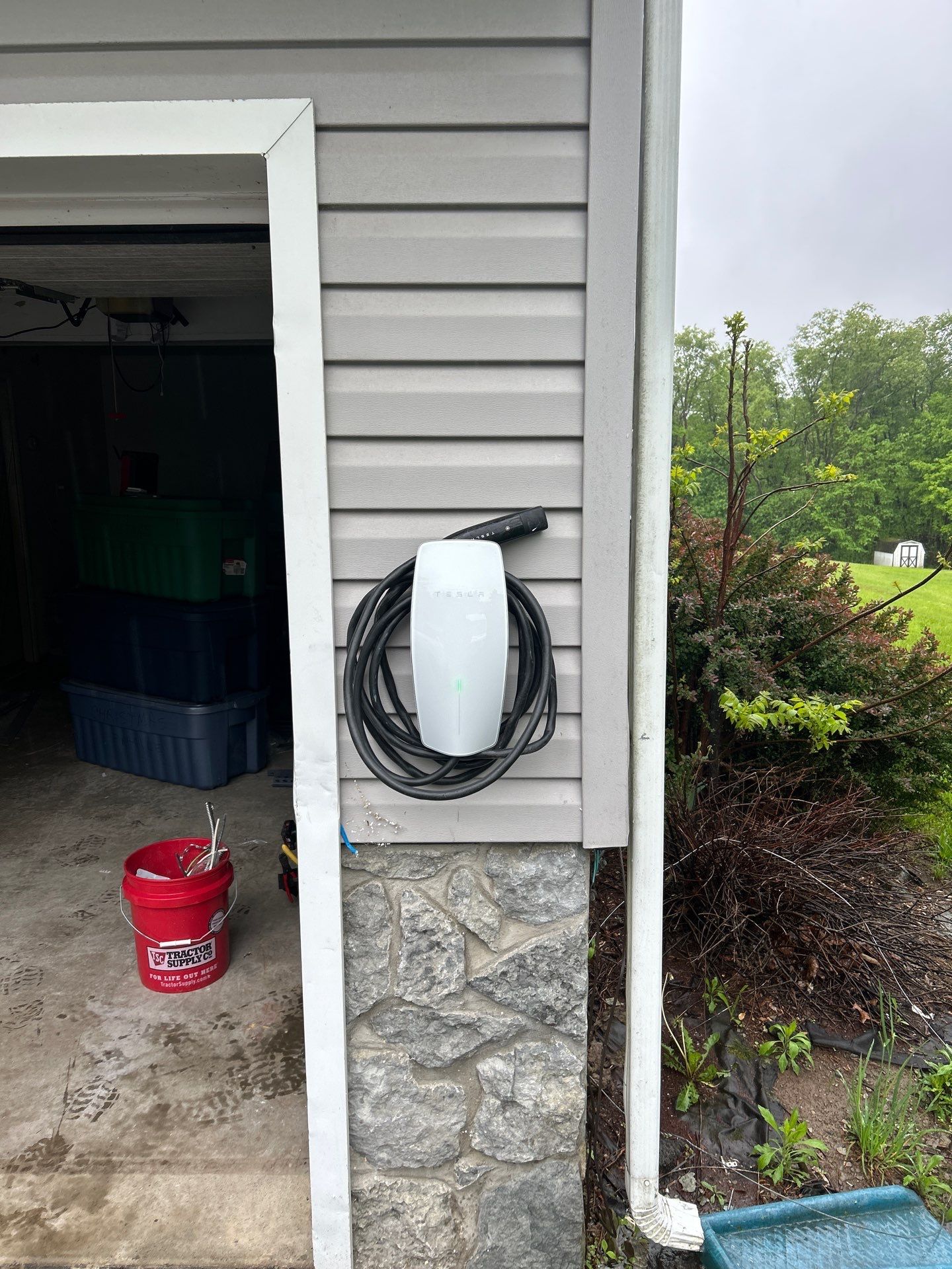 Tesla Charger Relocated & Installed by ZAM by ZAM Electric