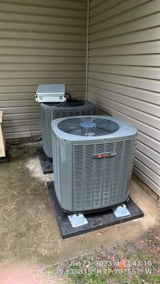 Heat Pump Replacement using Trane