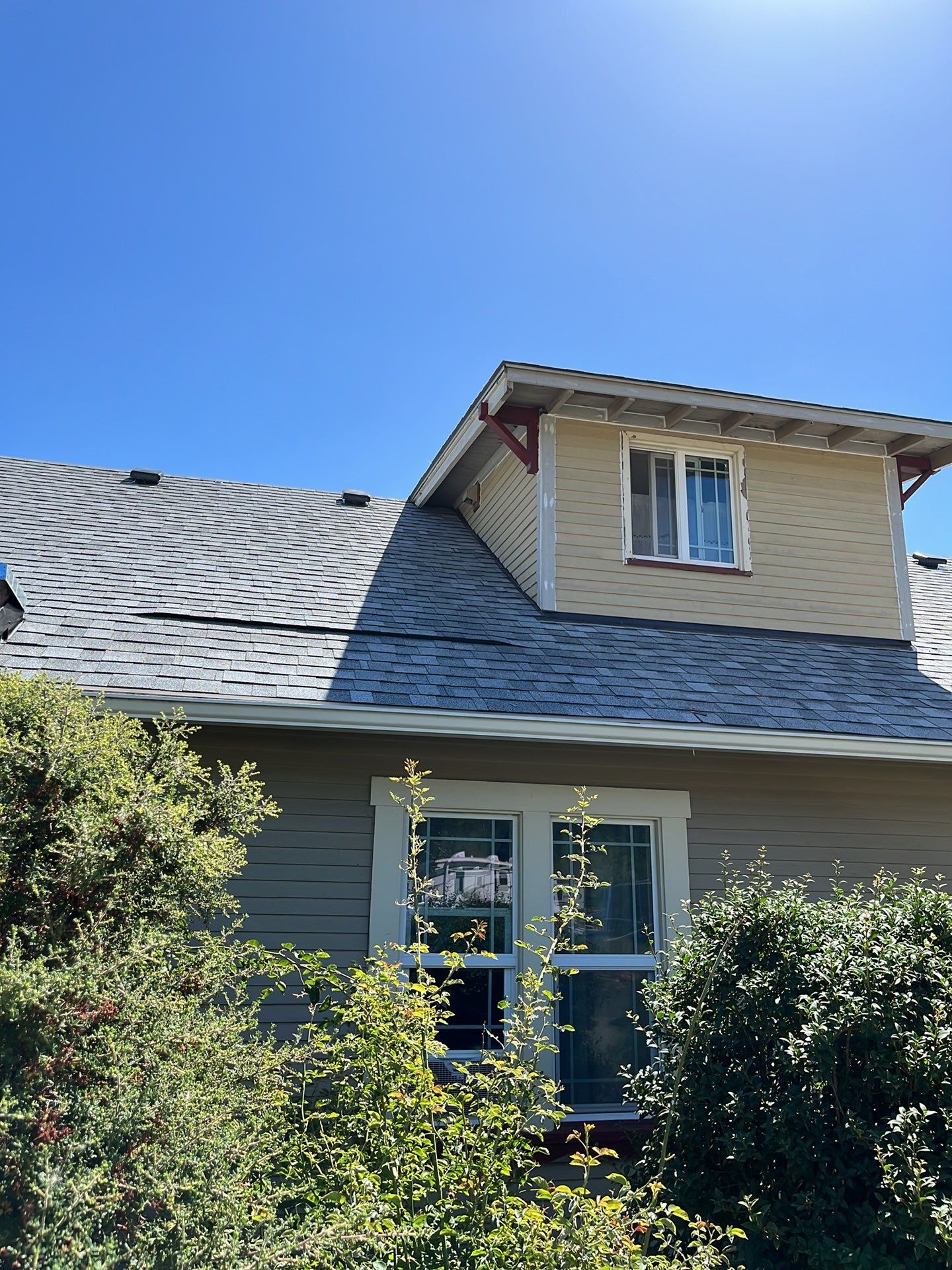 Residential Roofing Installation using IKO Dynasty (Color: Frostone Grey) by Orezona Building & Roofing Company, Inc.