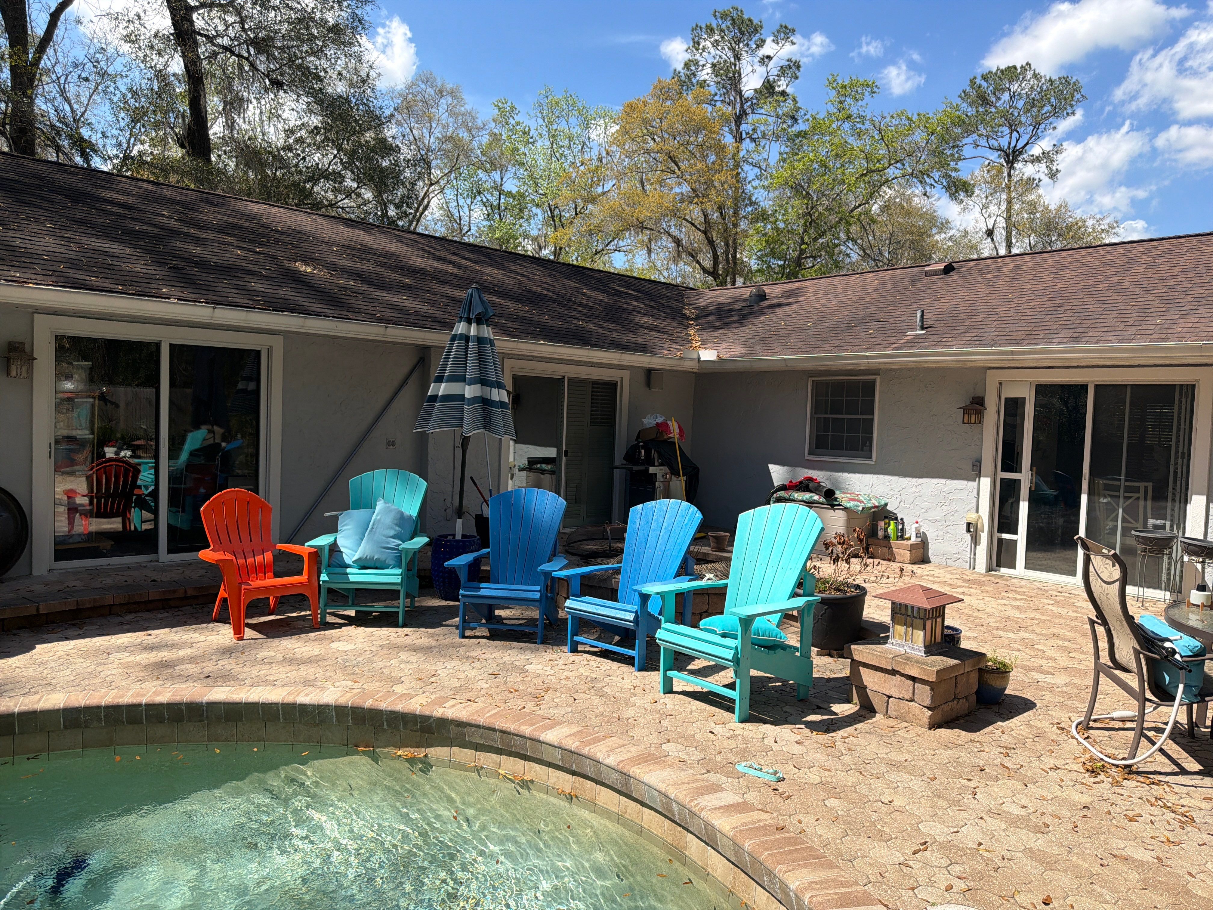 Custom Sliding Glass Door Installation with Integrated Pet Doors in Gainesville by Windows & Doors Store