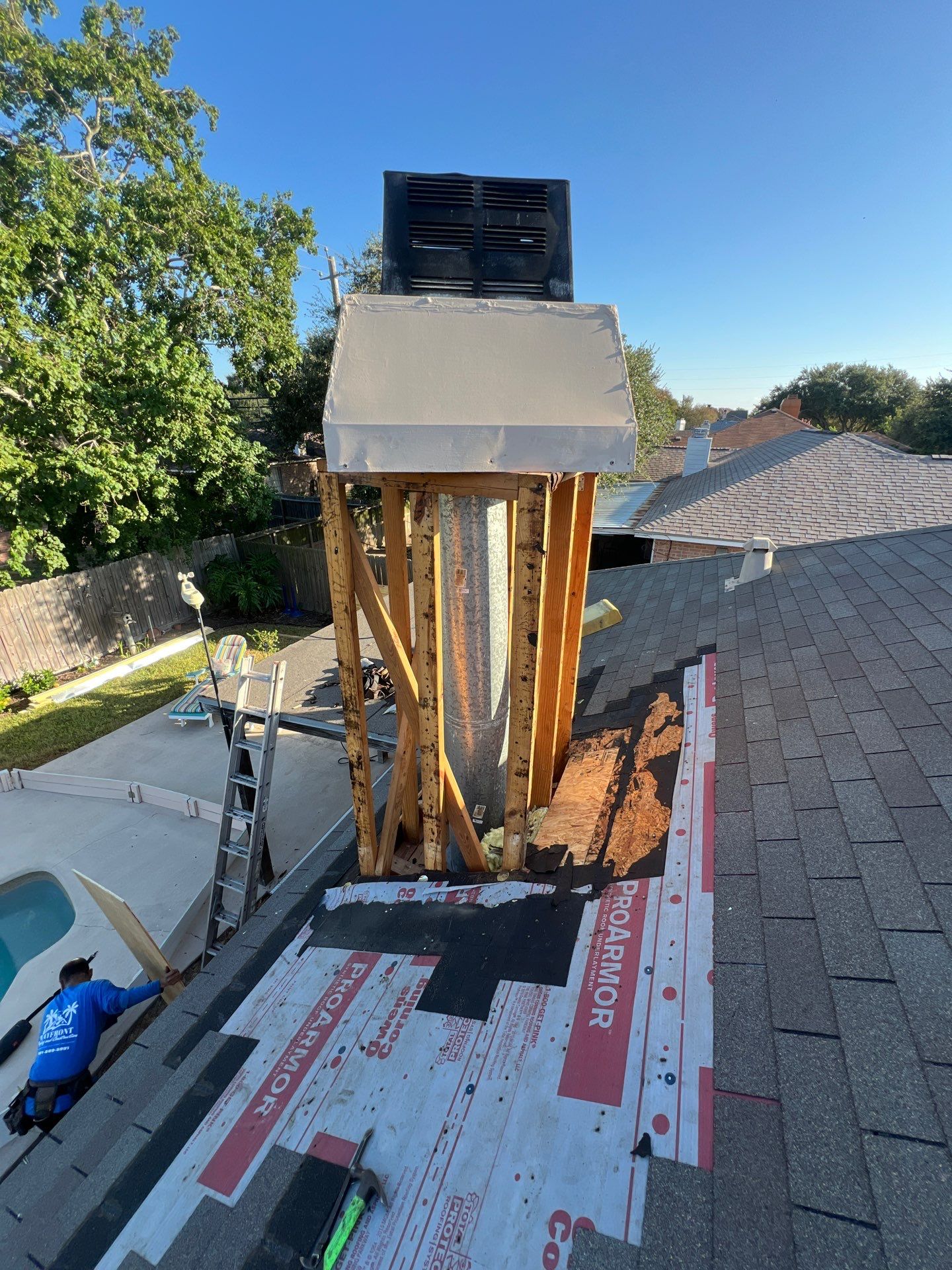 Nurse that chimney back to health by Bayfront Roofing and Construction