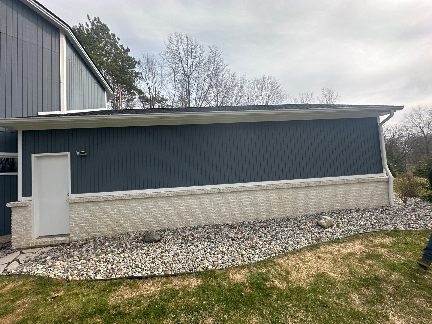 Siding Replacement using Certainteed Monogram D5 Pacific Blue by 180 Contractors