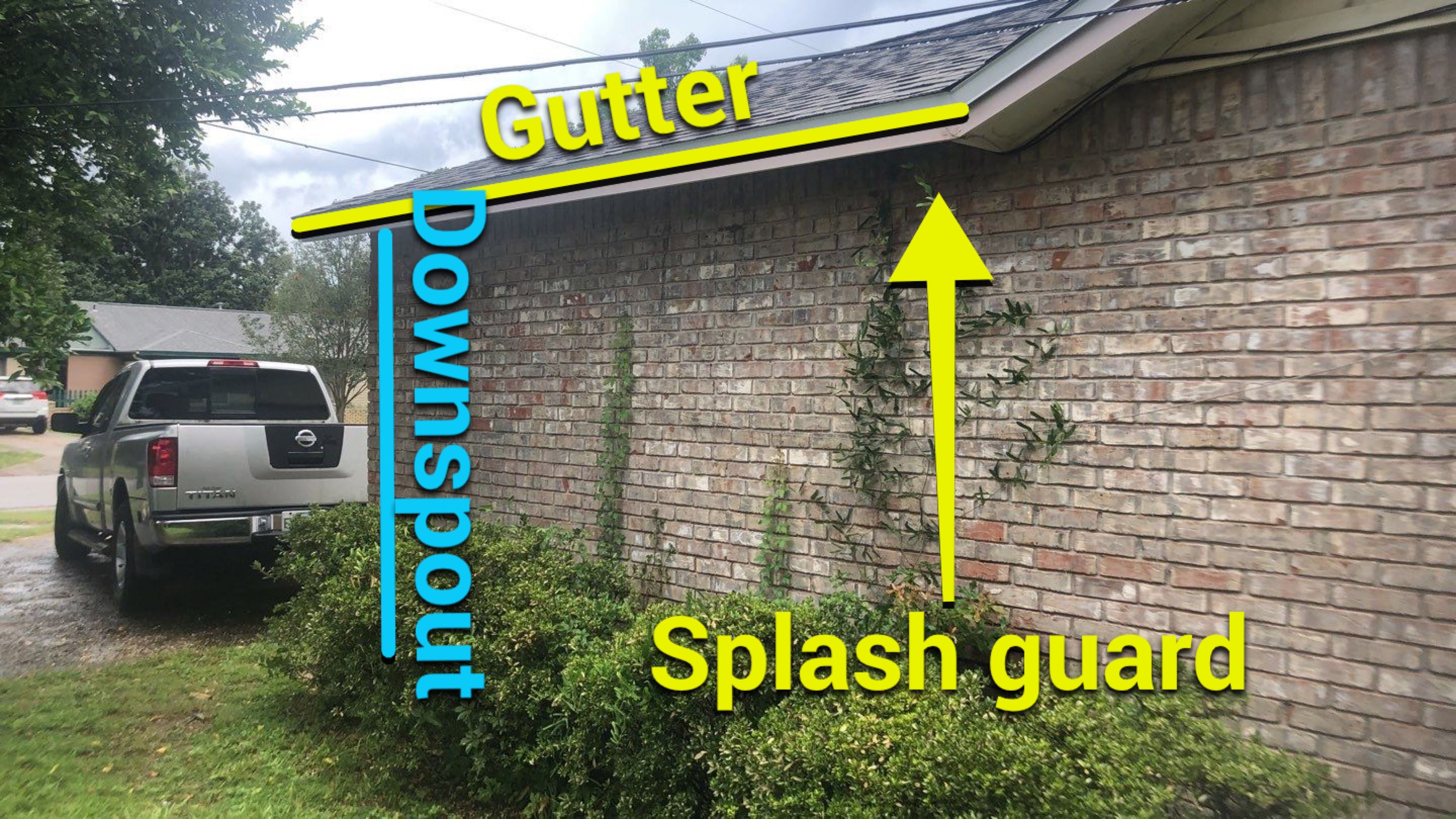 Gutter Installation using K-Style Seamless Gutters by Gutter Professors