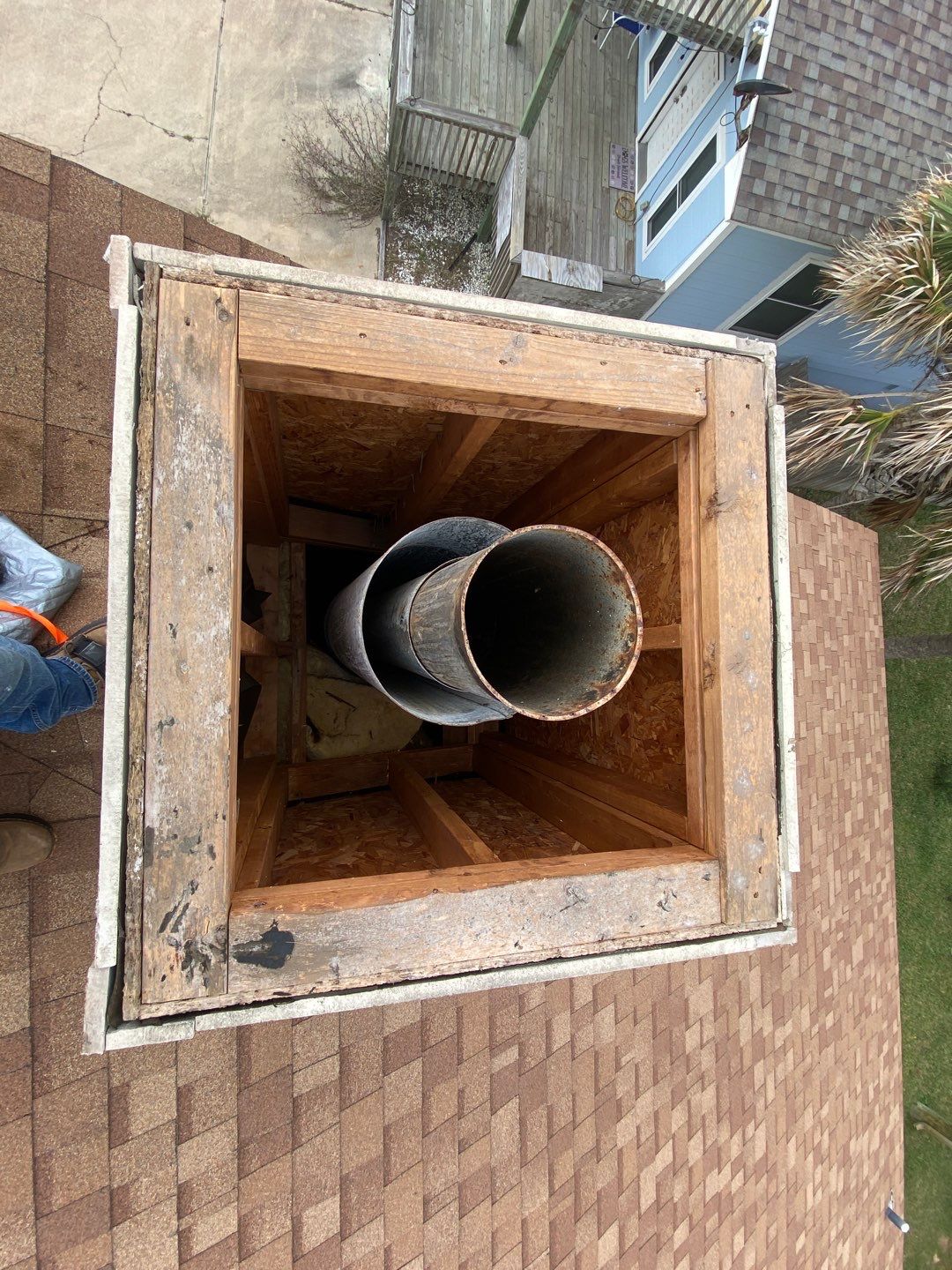 Residential Roofing Repair using Custom Fabricated Steel by Lighthouse Roofing