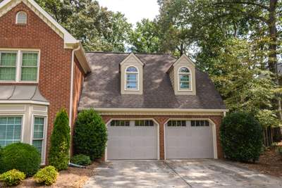 Marietta, GA Rotten Wood Replacement, Chimney Corner Board Installation, Gutter Replacement, and Exterior Painting