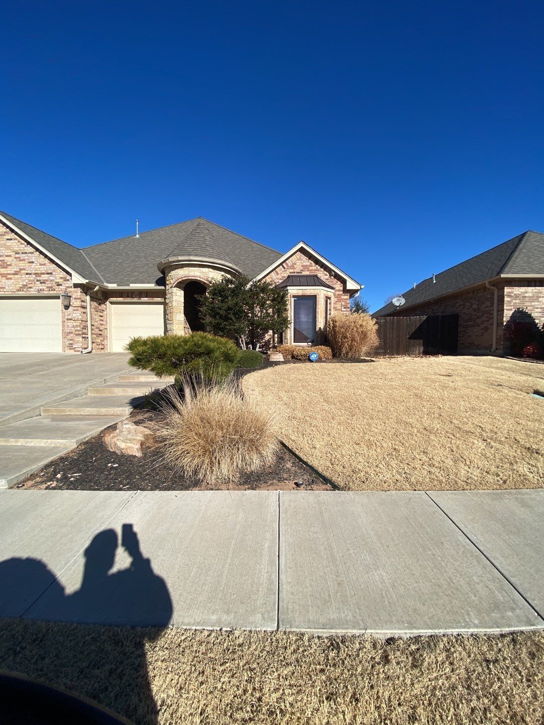 Concrete Slab , Retaining Wall , Fence, and landscape. by Clays Services Inc