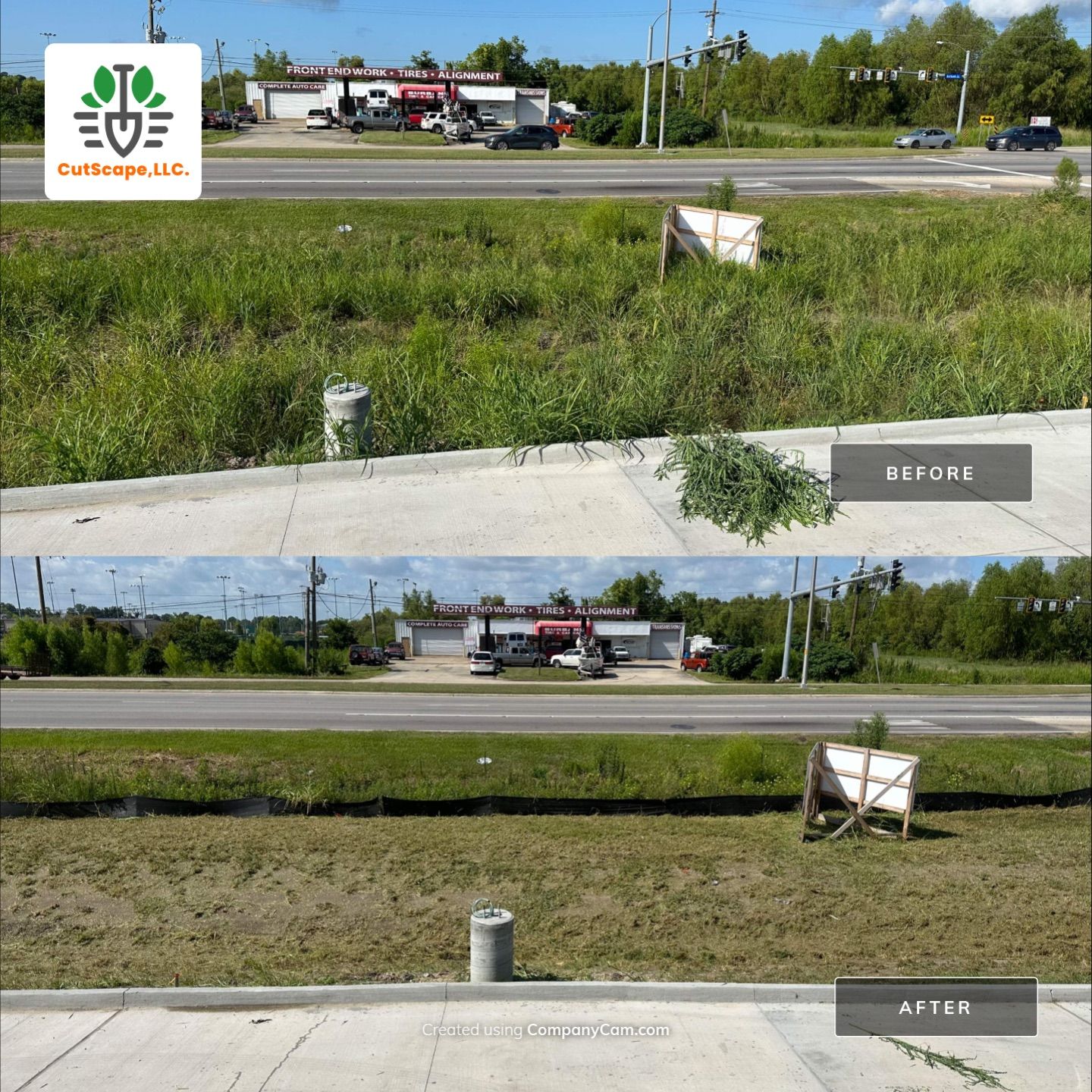 BRUSH REMOVAL / PROPERTY CLEAN UP by CutScape, LLC.