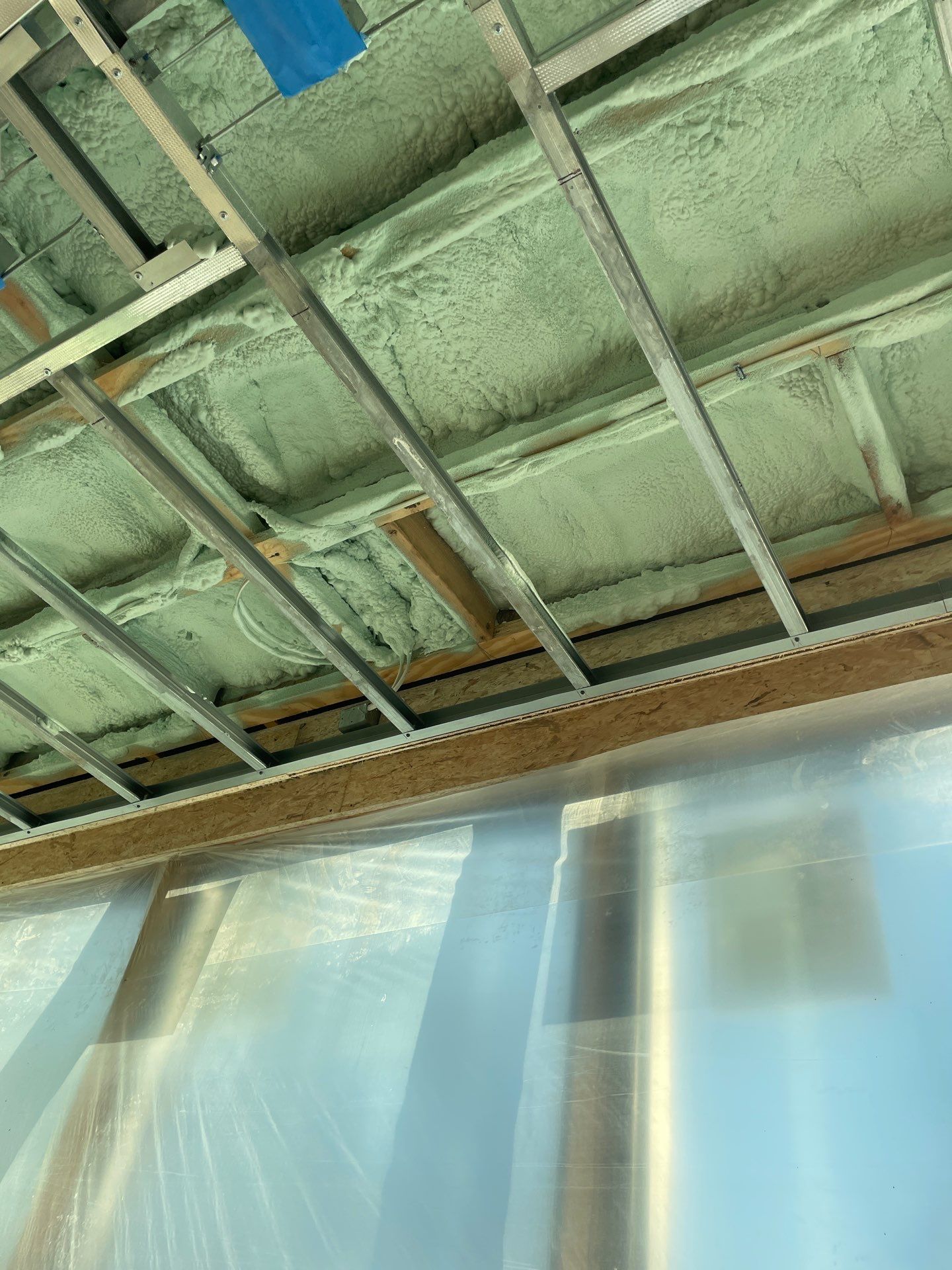 New Construction using Closed Cell Spray Foam by NYS Foam & Energy