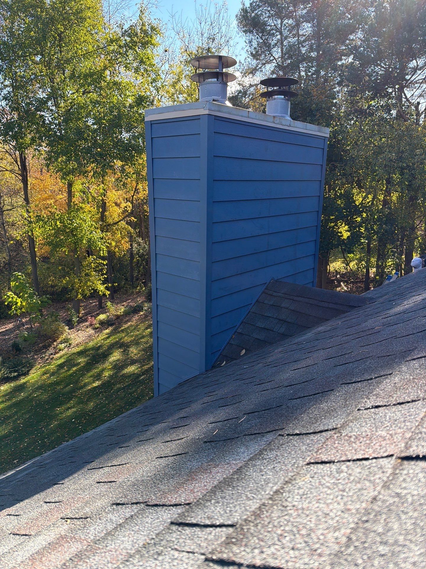 Siding Replacement using Ascend Laguna Blue by 180 Contractors