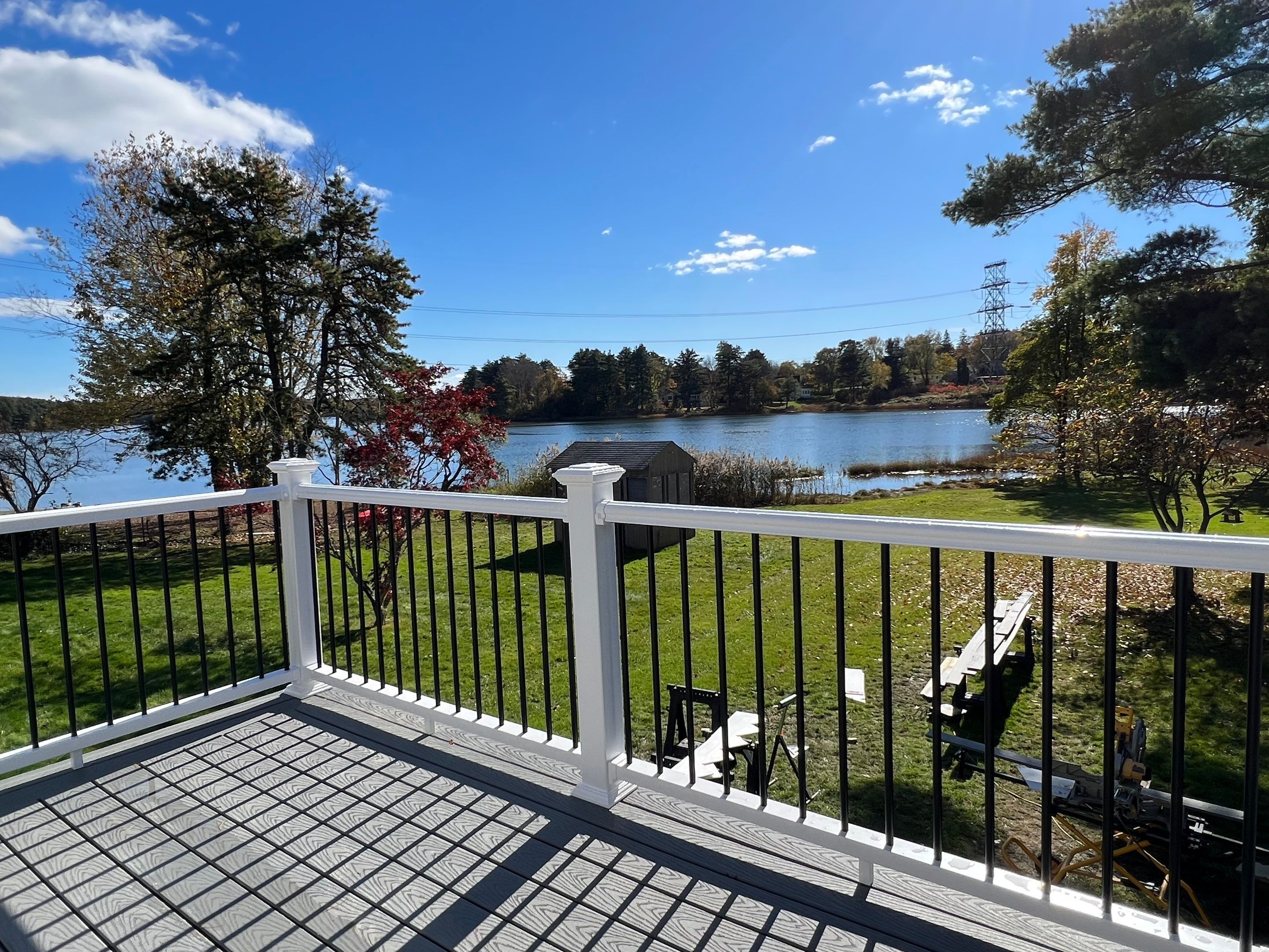 Who Needs a New Deck and Go Big!! Elliot Maine for the Win by Tall pine roofing