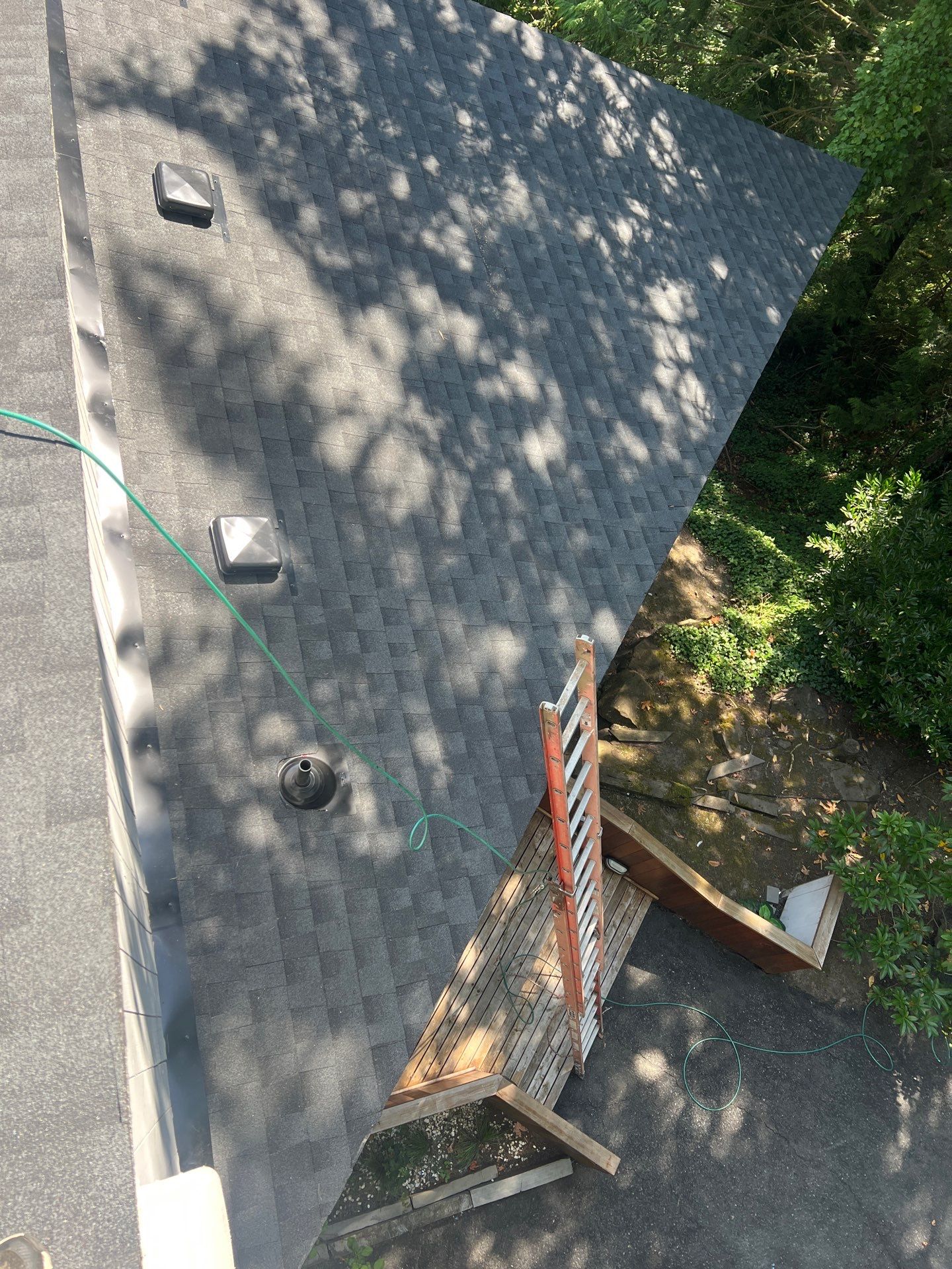 Residential Roofing Installation using GAF HDZ Shingles by Roofing Formula LLC