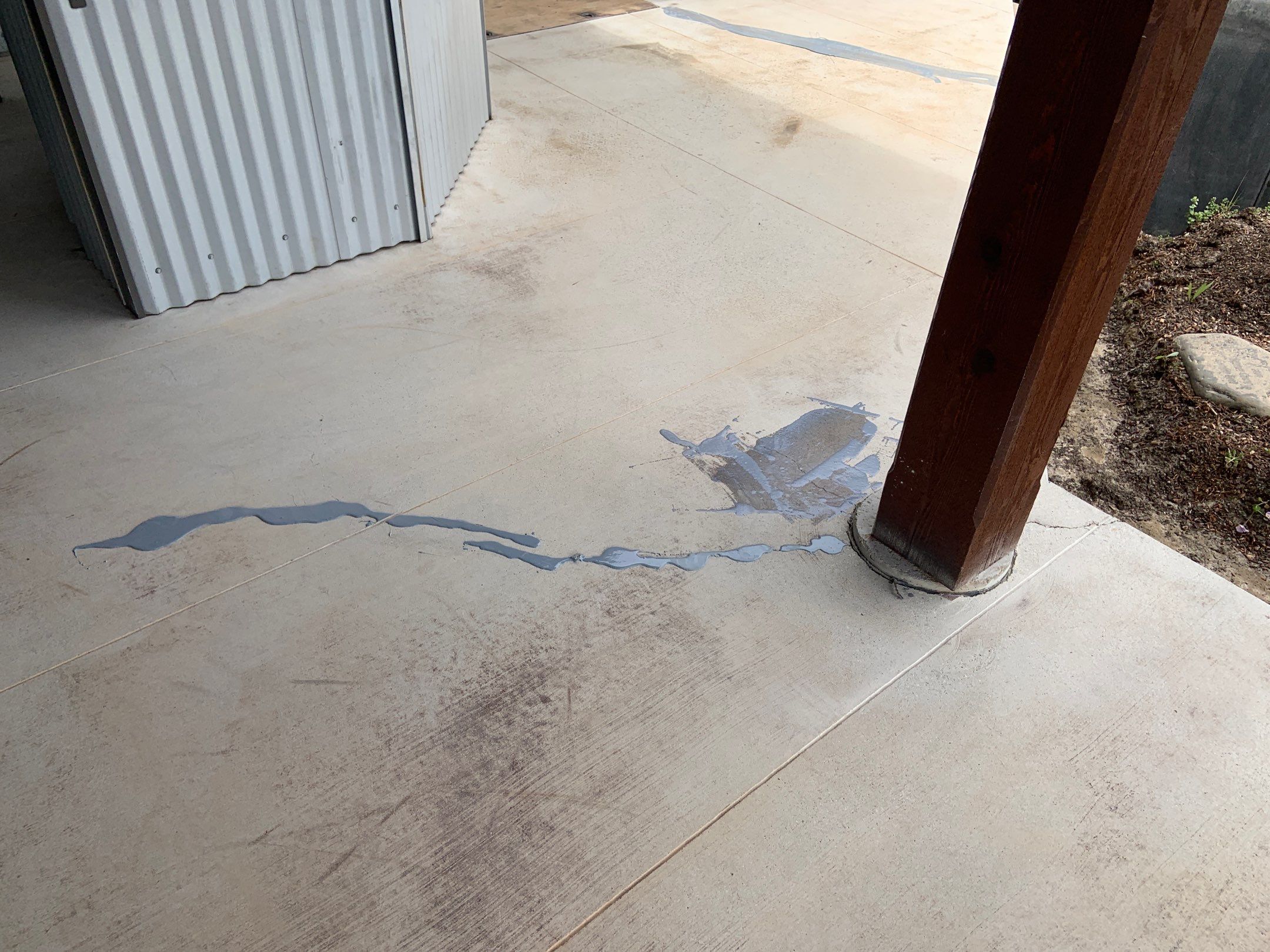 Patio Transformation using Mt Everest by Croc Coatings, LLC