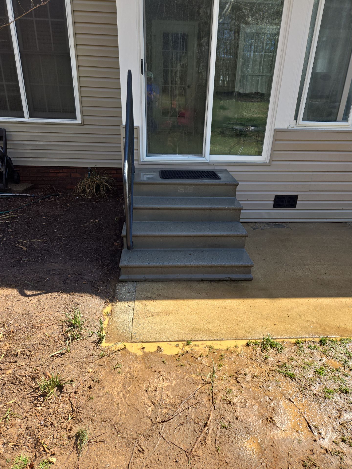 House Wash using cleaner by Power Wash Masters LLC