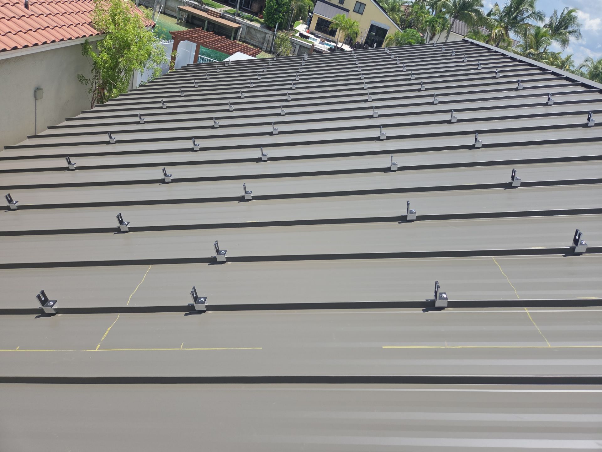 Residential Solar Energy System Installation on Standing Seam Metal Roof by Solar Dynamics, INC