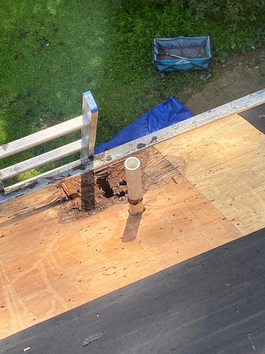 Roof Repair - Wood rot/Pipe Flashing replacement  by Pro Performance Roofing