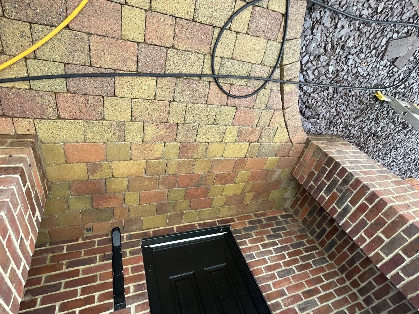 Roof -Patio -Side Path Clean using Honda 15lpm Low Pressure Washing Machine by Ges Exterior Cleaning ltd