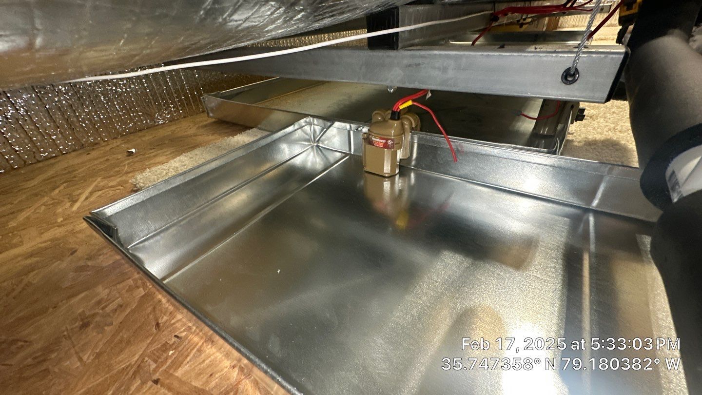 Trane XV20i Split Heat Pump Install  by Nick's Mechanical LLC.