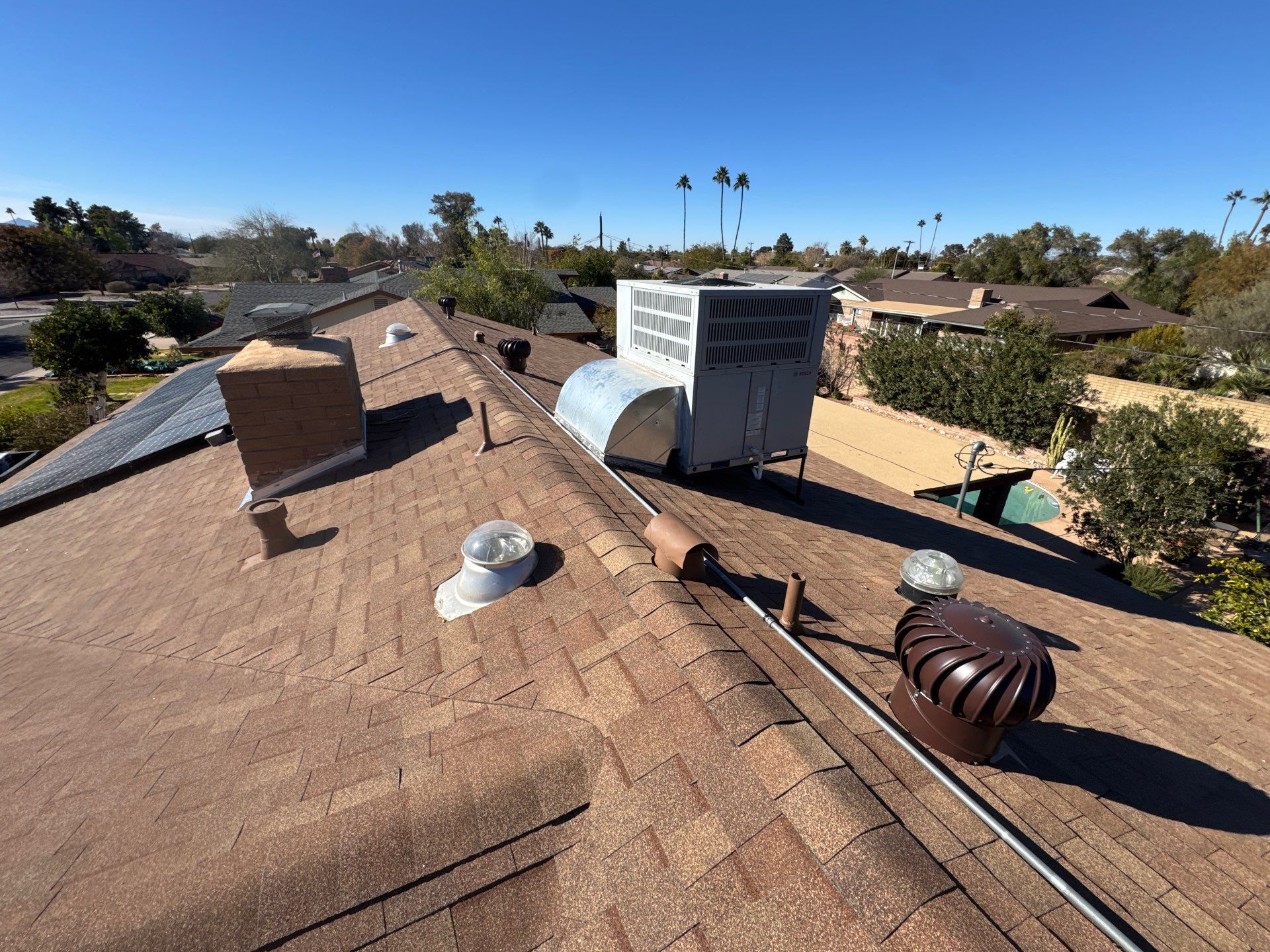 Desert Tan Shingles by Reimagine Roofing