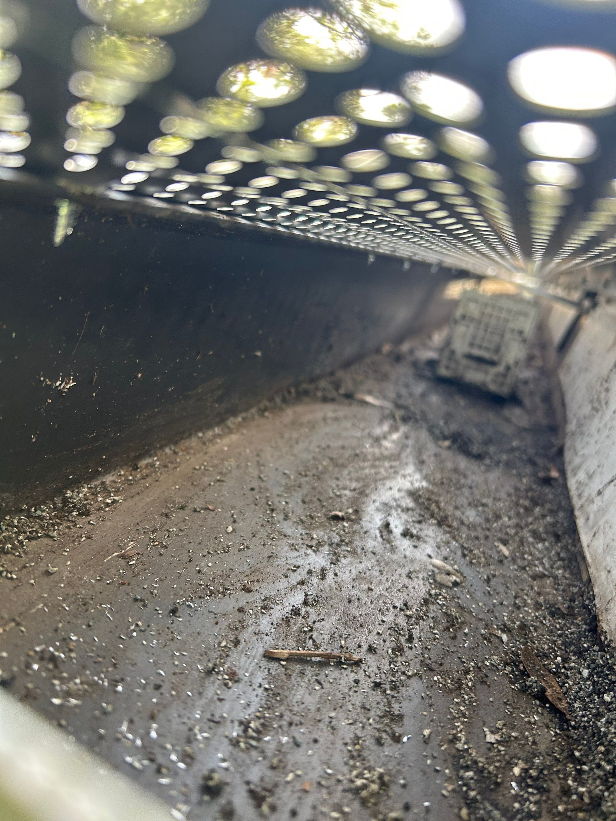 Black Seamless Gutters in Sarasota FL by Gutter Professors