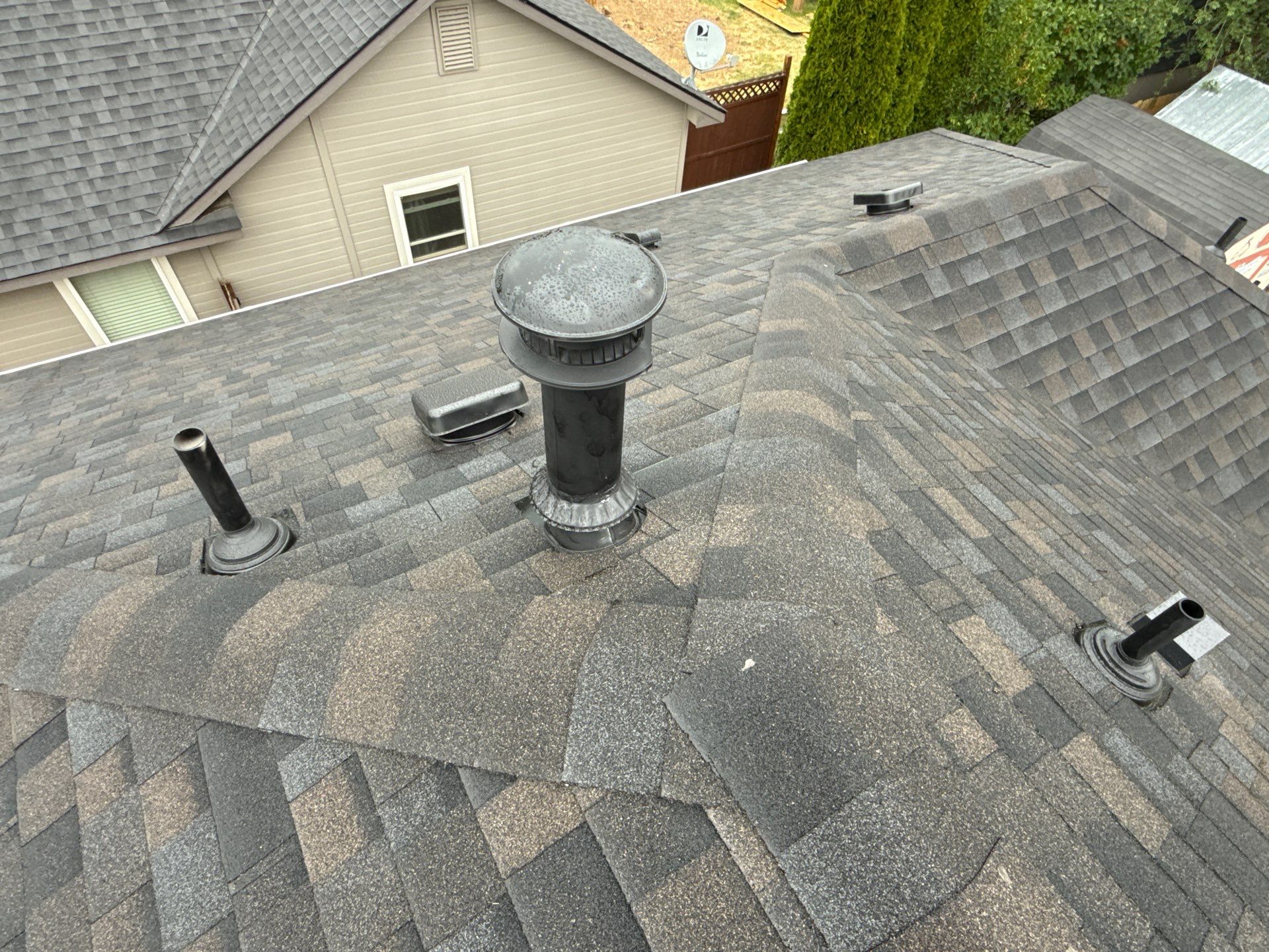 Architectural Shingle Roof Replacement and New Ventilation in Boise by Olive Roofing