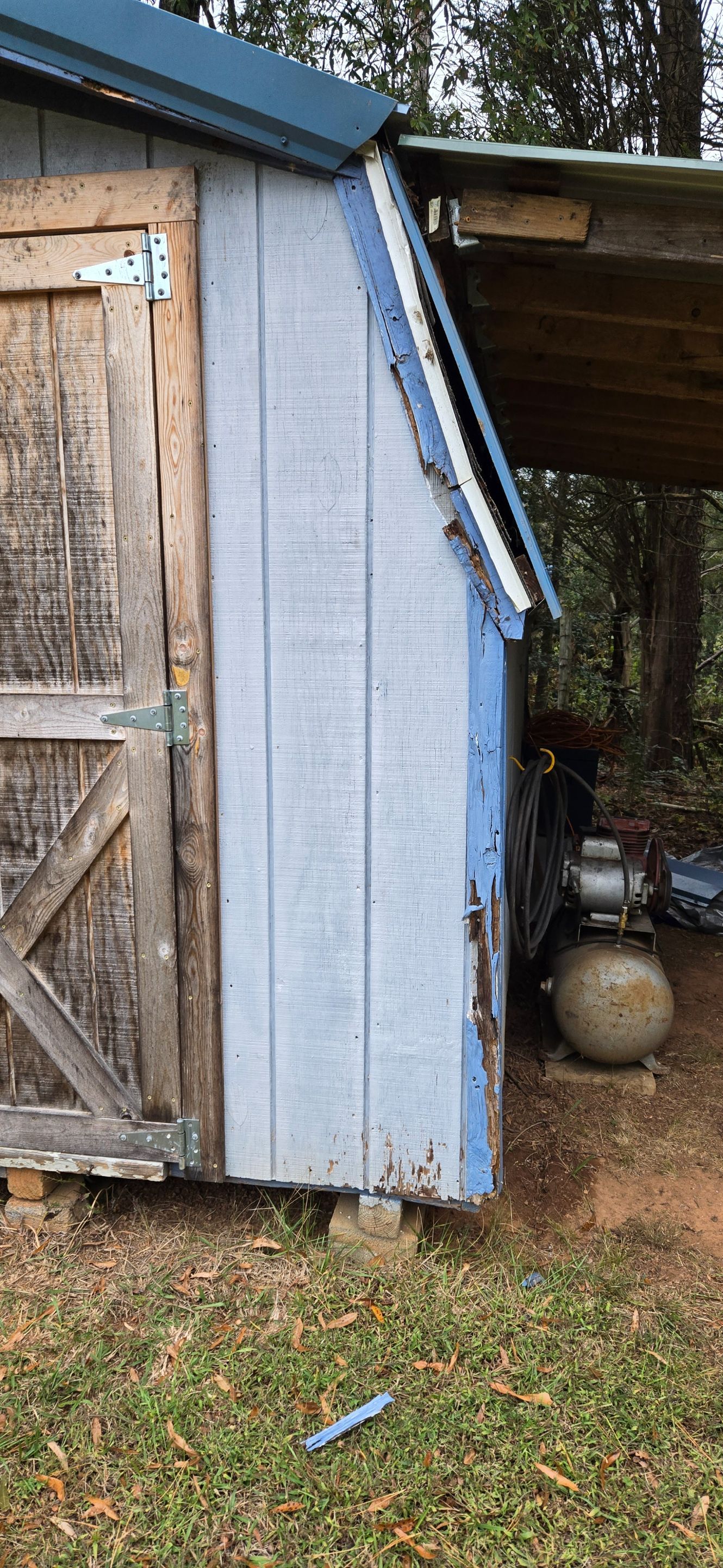 Work Shed Restoration & Electrical by A Step Above Handy LLC 