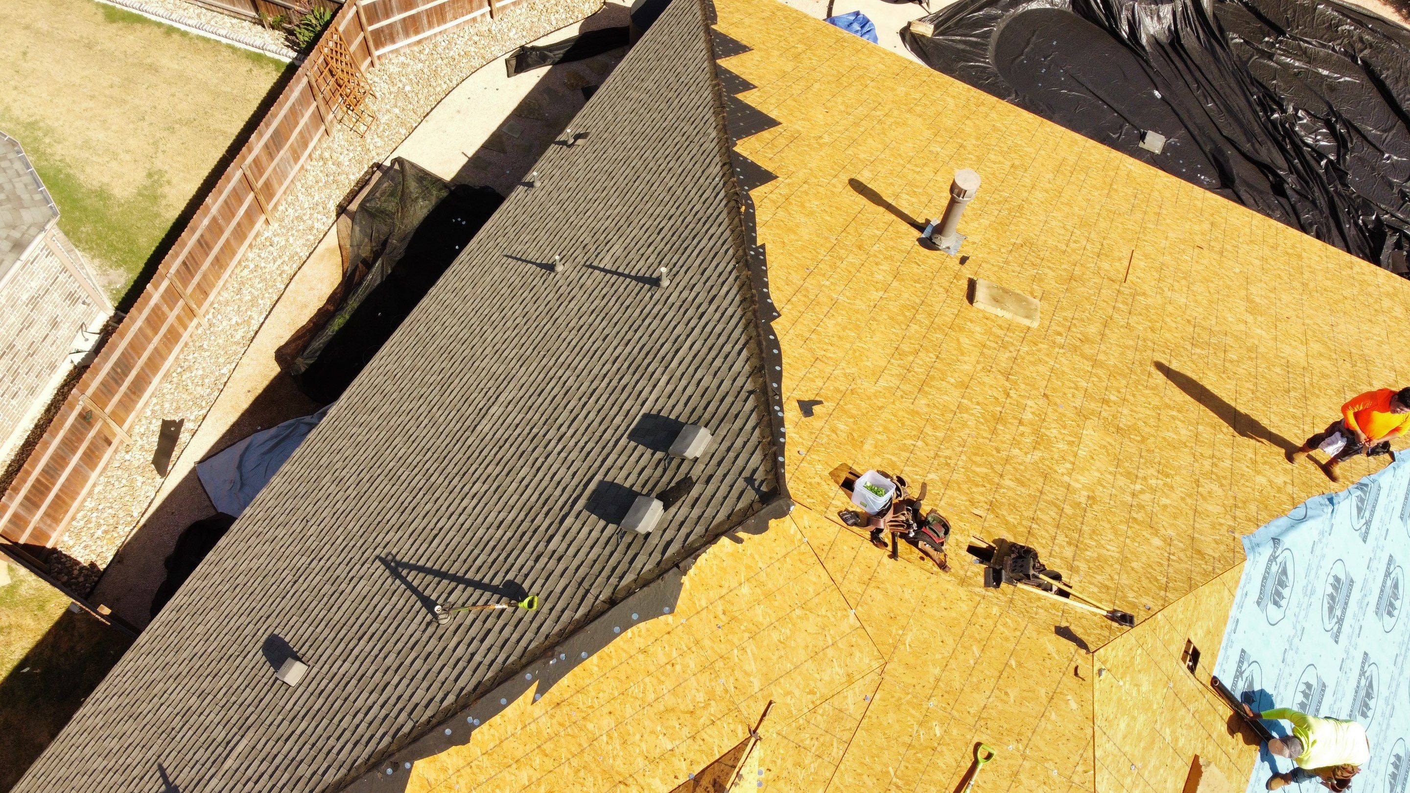 Full Roofing Replacement and Fence Restoration Project in Leander by Caliber Restoration LLC