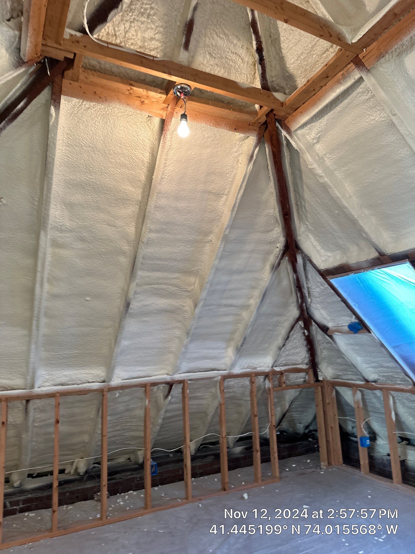 Spray Foam Insulation using Closed Cell Spray Foam by NYS Foam & Energy