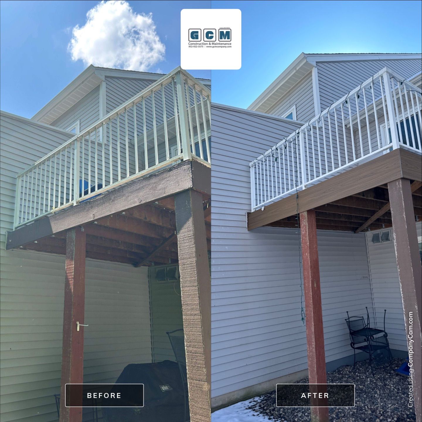 Deck Board Replacement by Gassen Construction and Maintenance