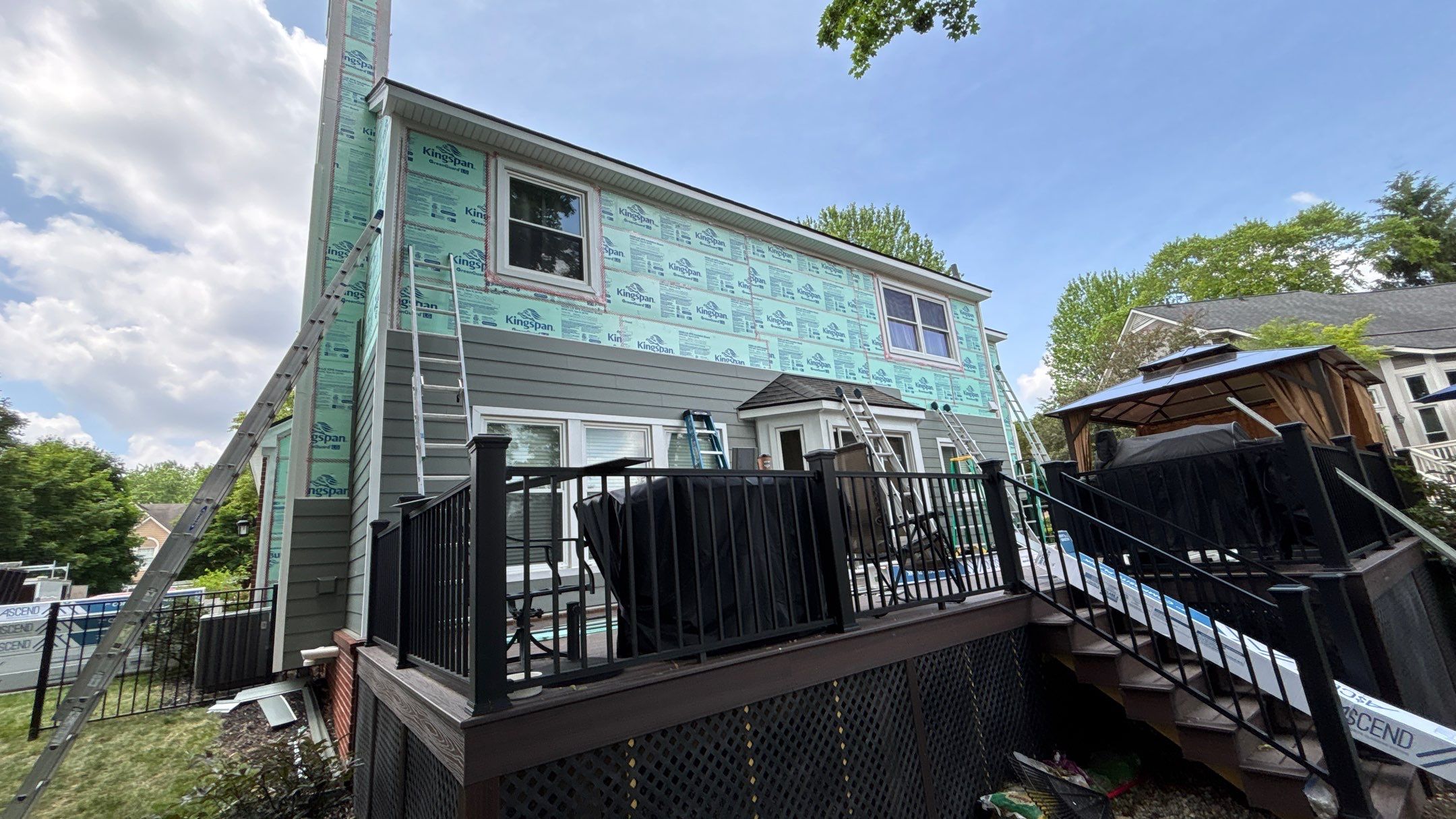 Siding Replacement using Ascend by 180 Contractors