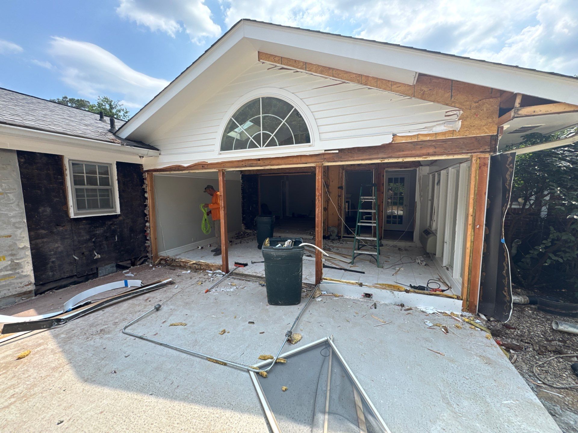 Riverwood Addition, Kitchen Remodel, Covered Porch by High Bridge Development