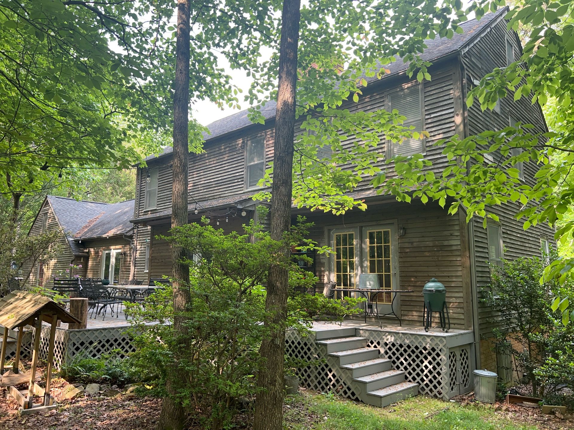 Aged Pewter Hardie + Windows by Freedom Exteriors