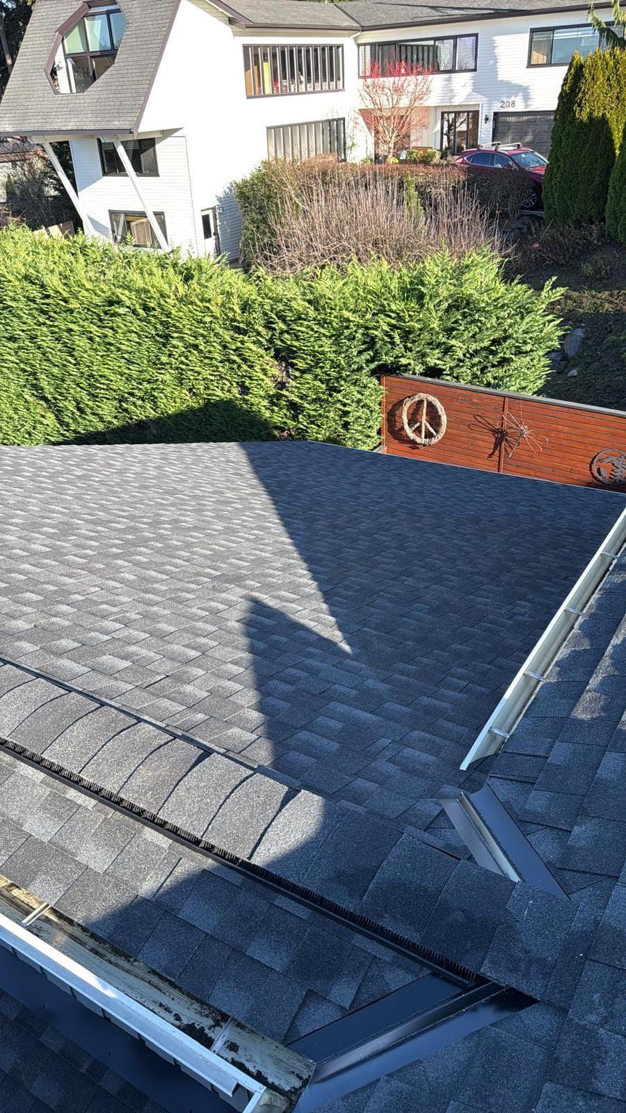 Residential Roofing Installation using GAF UHDZ Shingles by Roofing Formula LLC